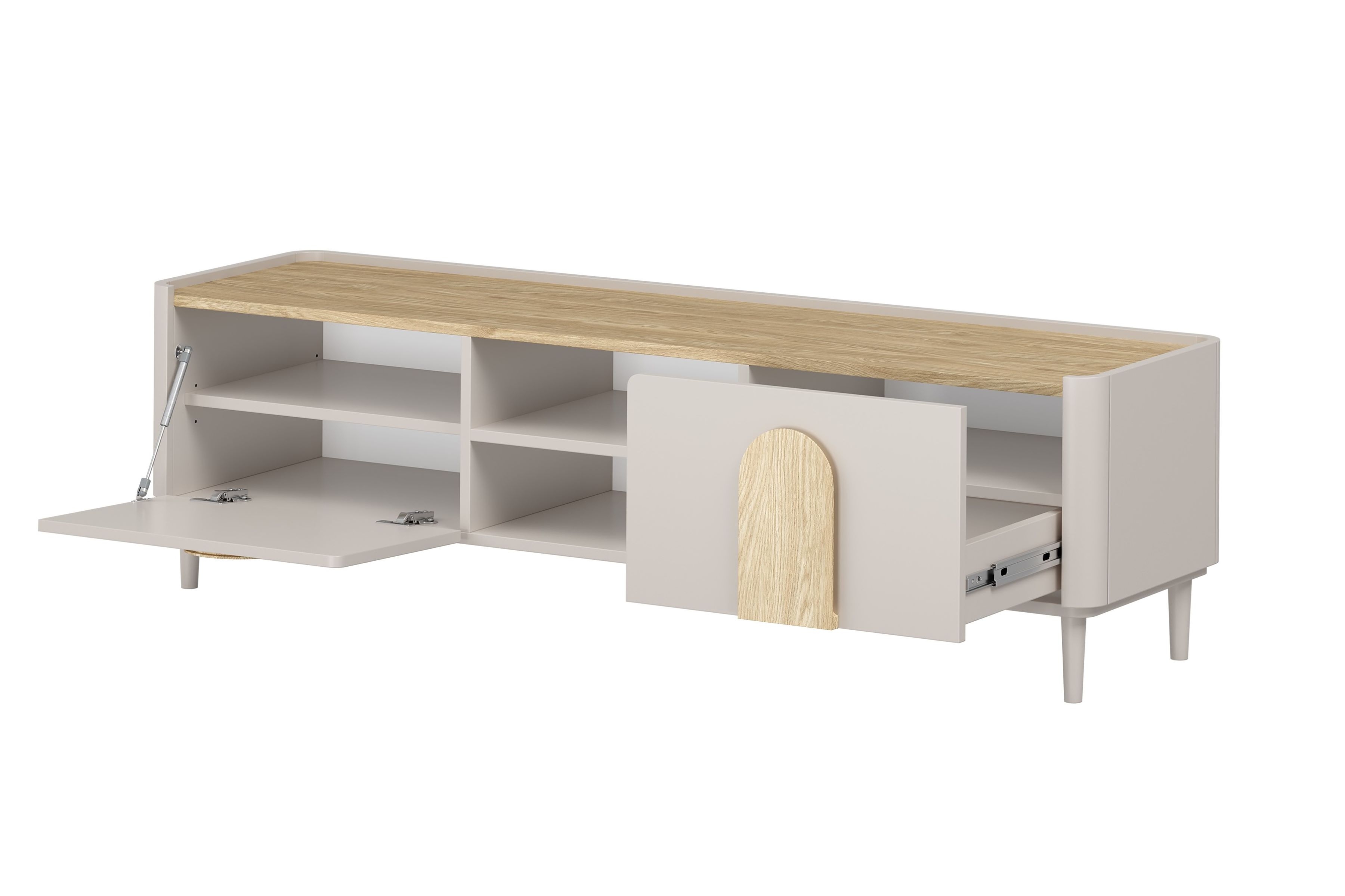 TV-Lowboard beige Amilio