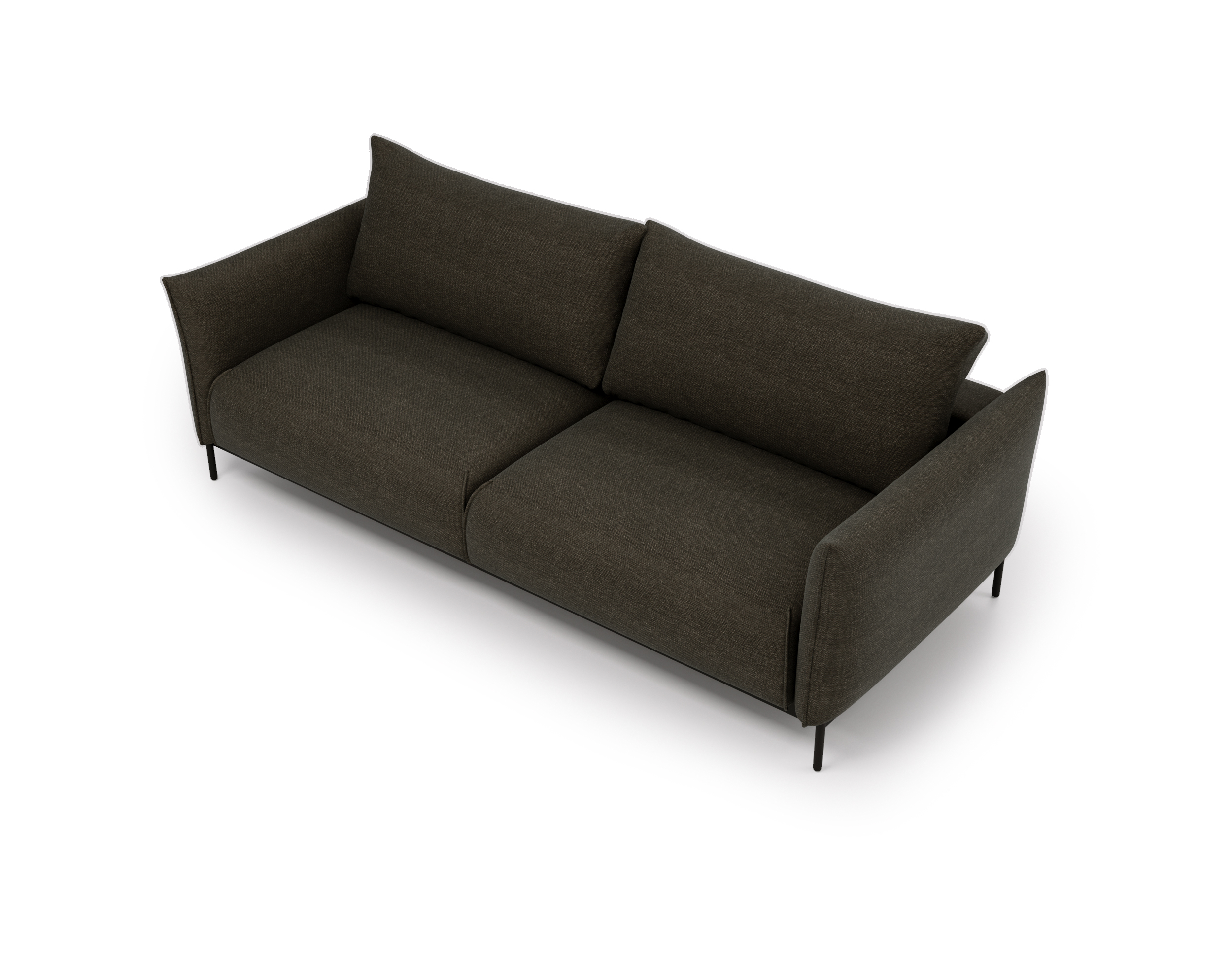 Schlafsofa mit Bettkasten BUENO