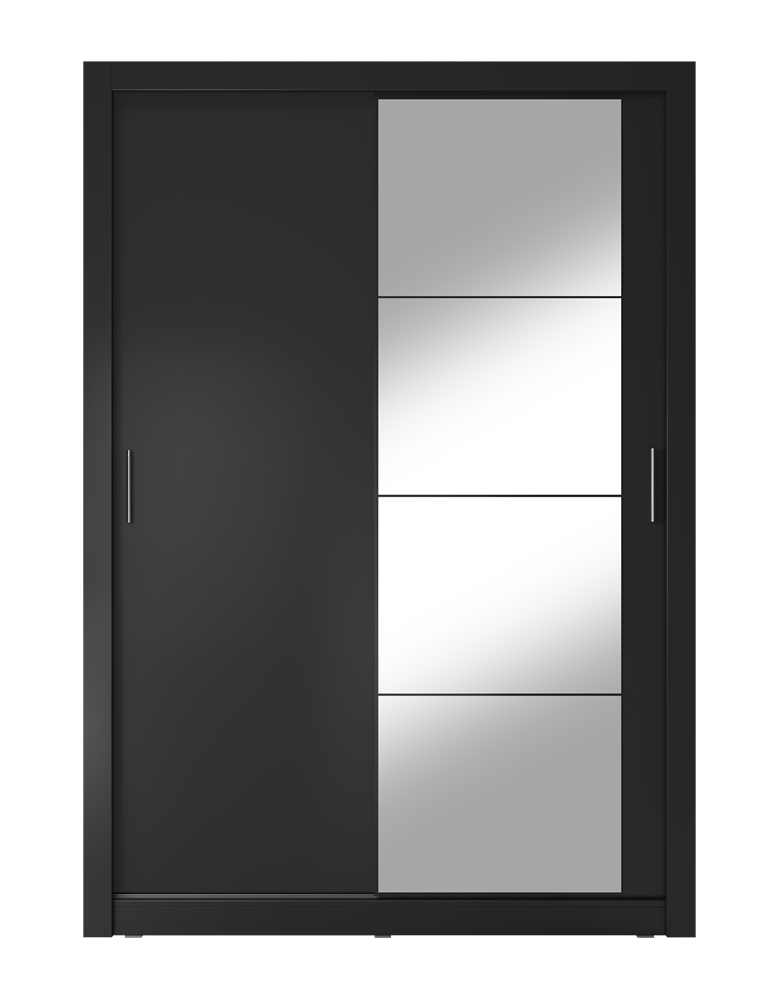 Kleiderschrank schwarz AR-04