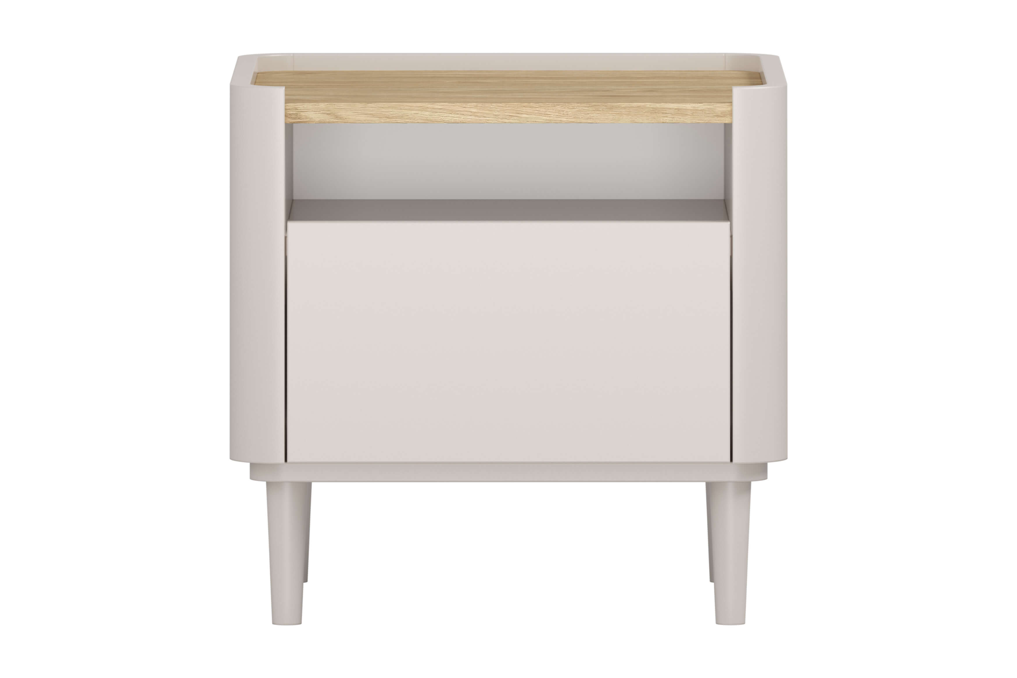 Nachttisch Beige Elivo