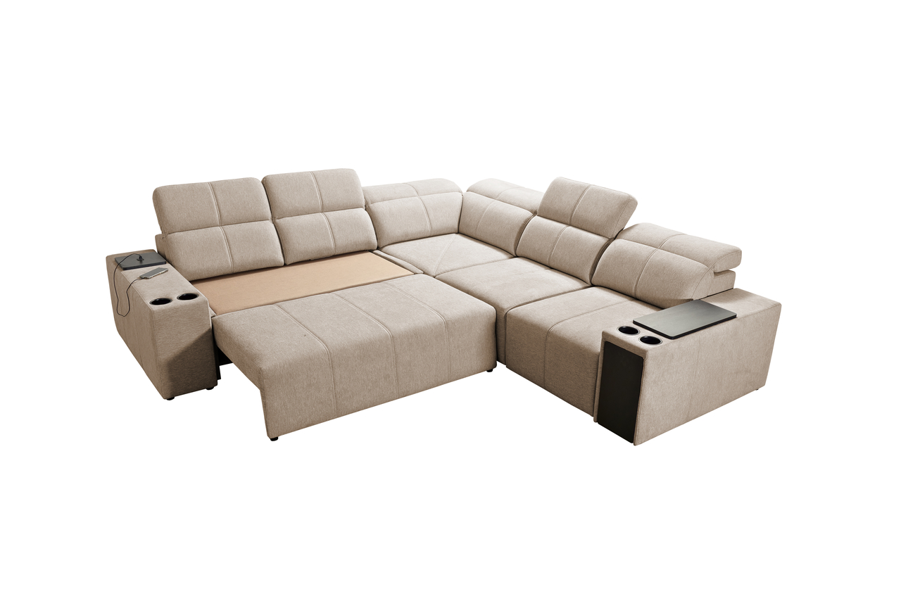 Ecksofa mit Relaxfunktion Lagos LUX