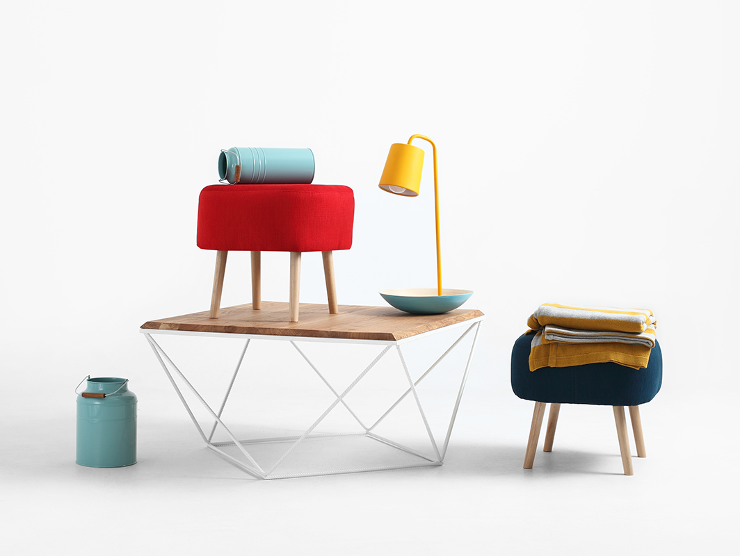 Couchtisch Holz Metall »Daryl 80«