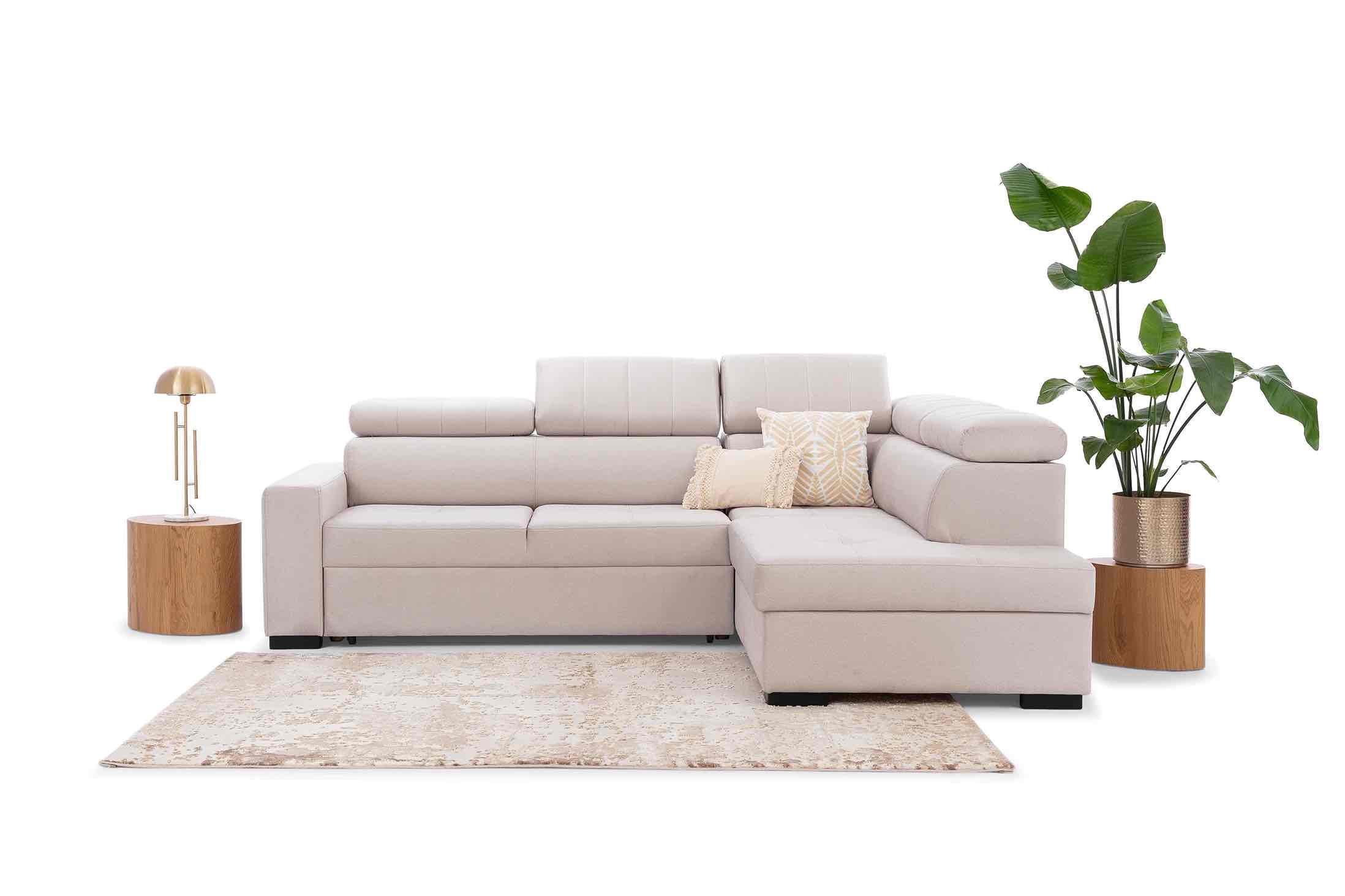 Ecksofa mit Schlaffunktion & Bettkasten MODENO Ecksofa mit Schlaffunktion & Bettkasten MODENO
