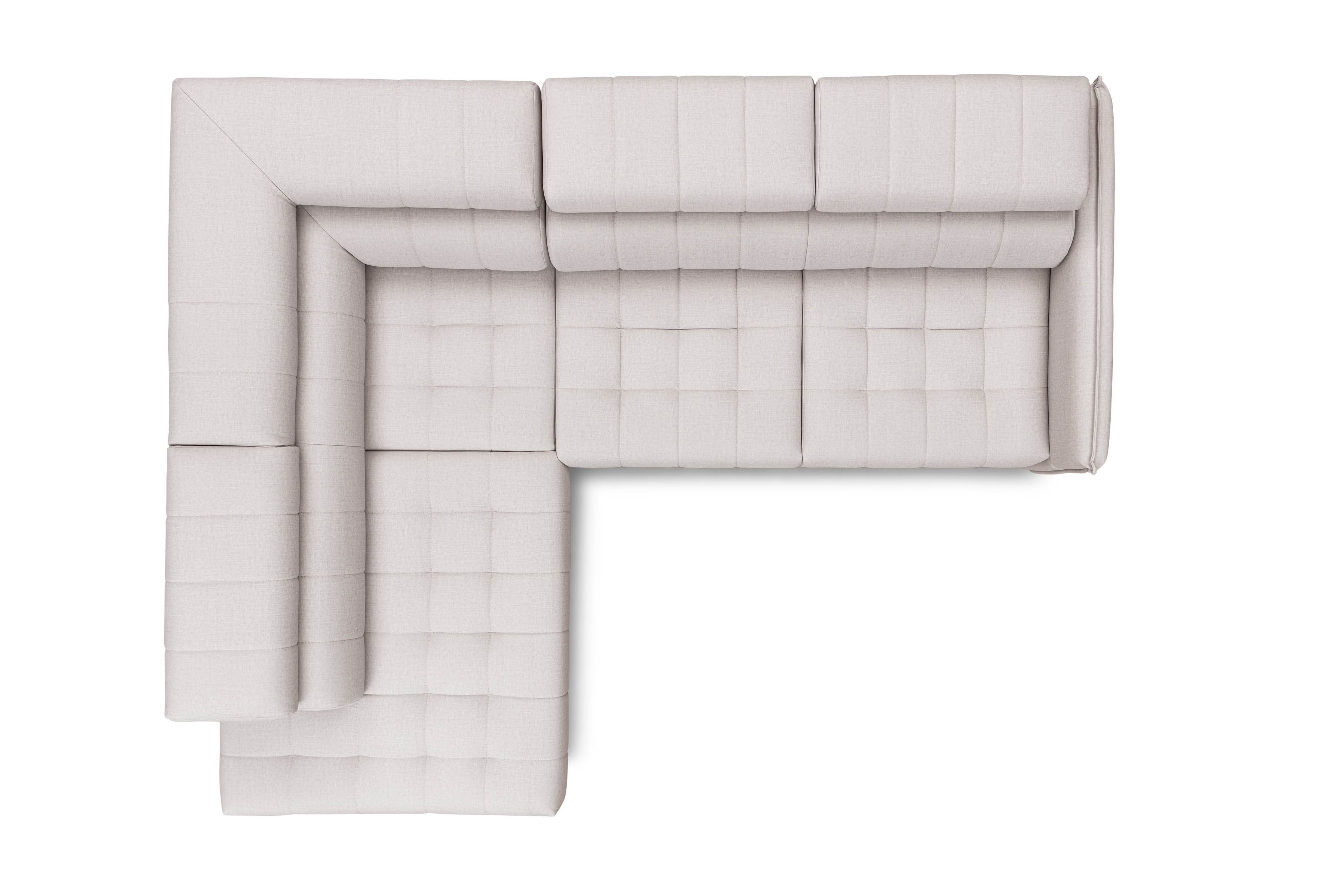Ecksofa mit Schlaffunktion & Bettkasten Elarias
