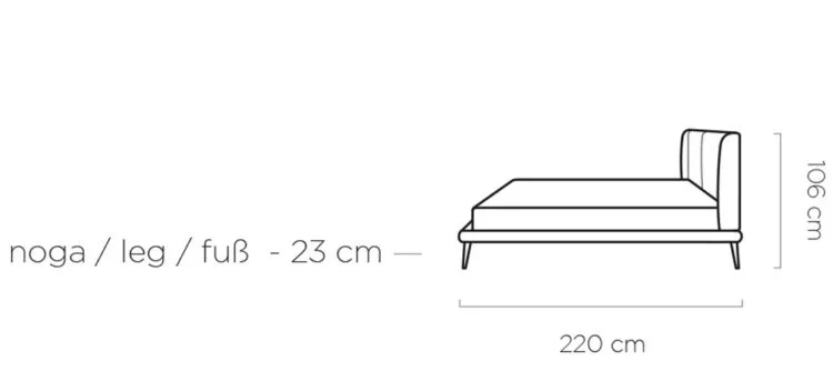 Boxspringbett Baile masse