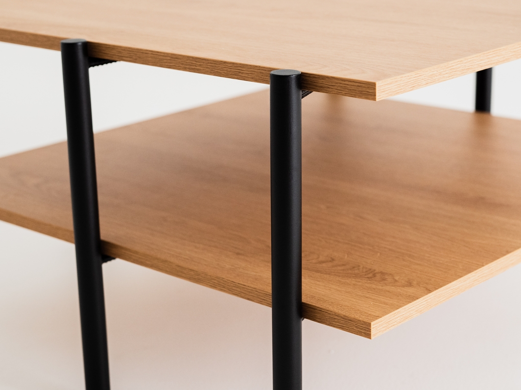 Couchtisch Eiche&Stahl Rave 80 Couchtisch Eiche&Stahl Rave 80 zoom