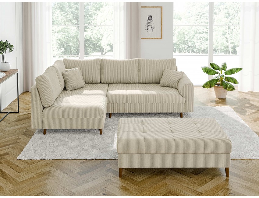 Ecksofa Cord Ariella