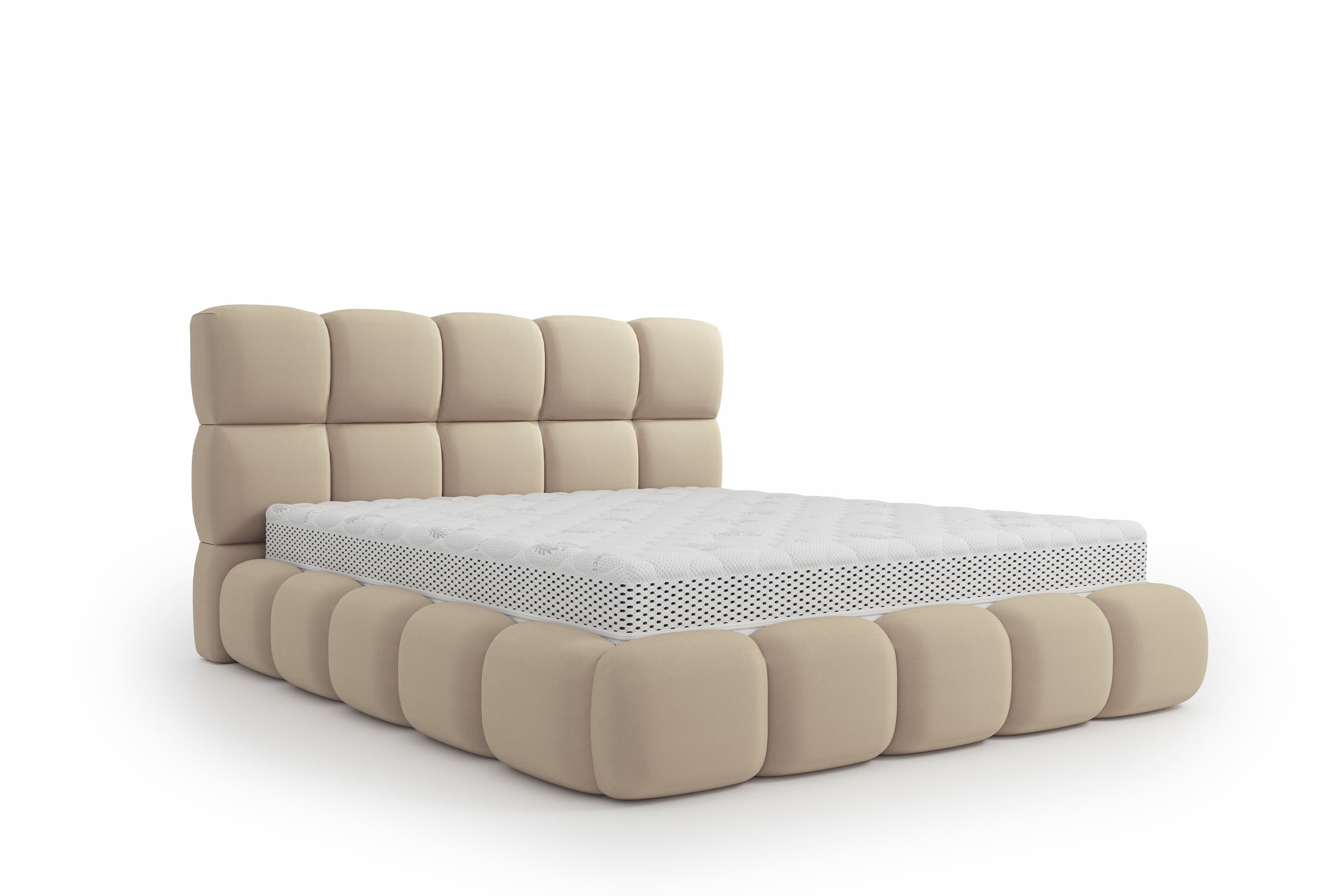 Polsterbett 180x200 Beige Polsterbett 180x200 Beige