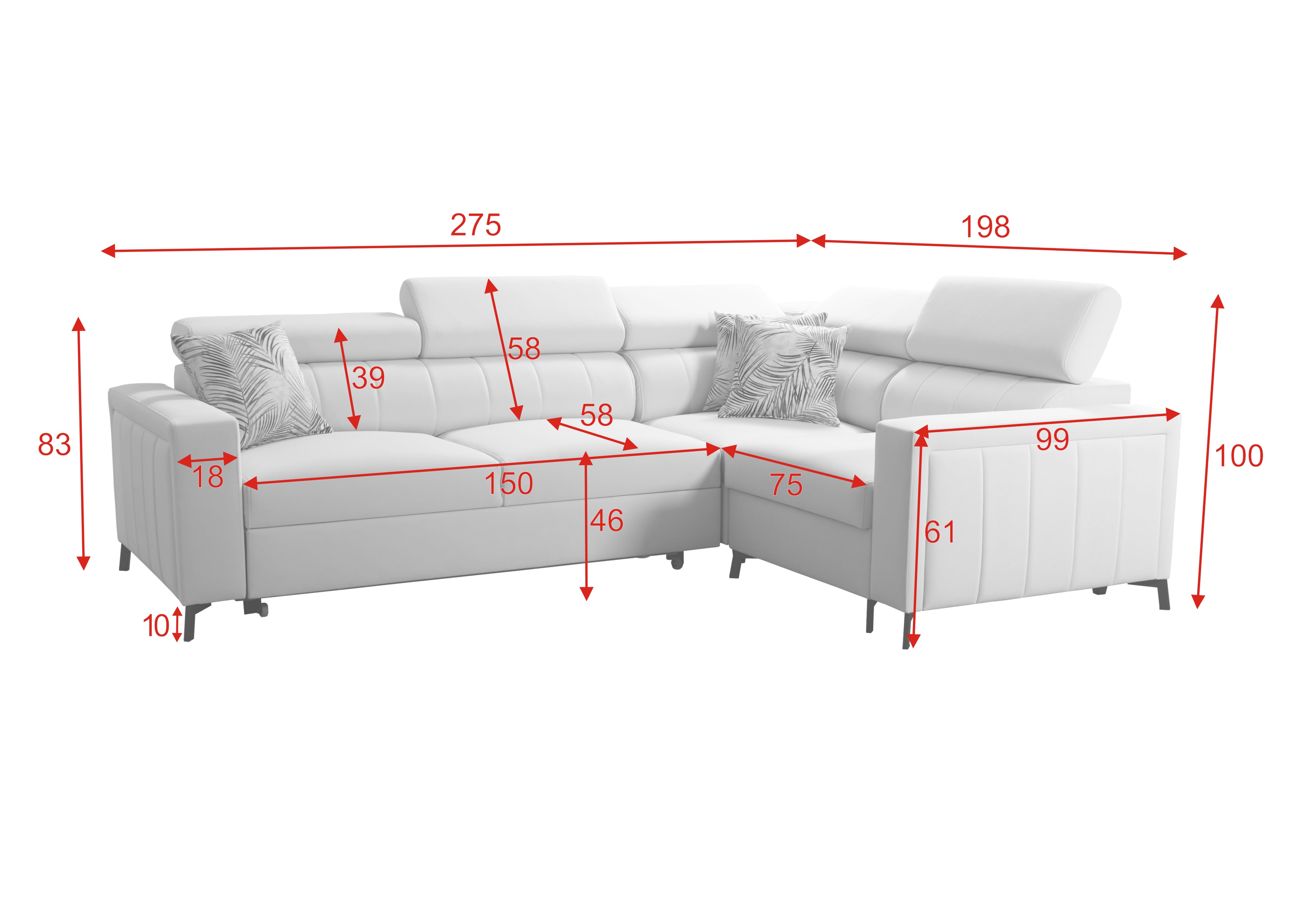 Eckschlafsofa Baltico II