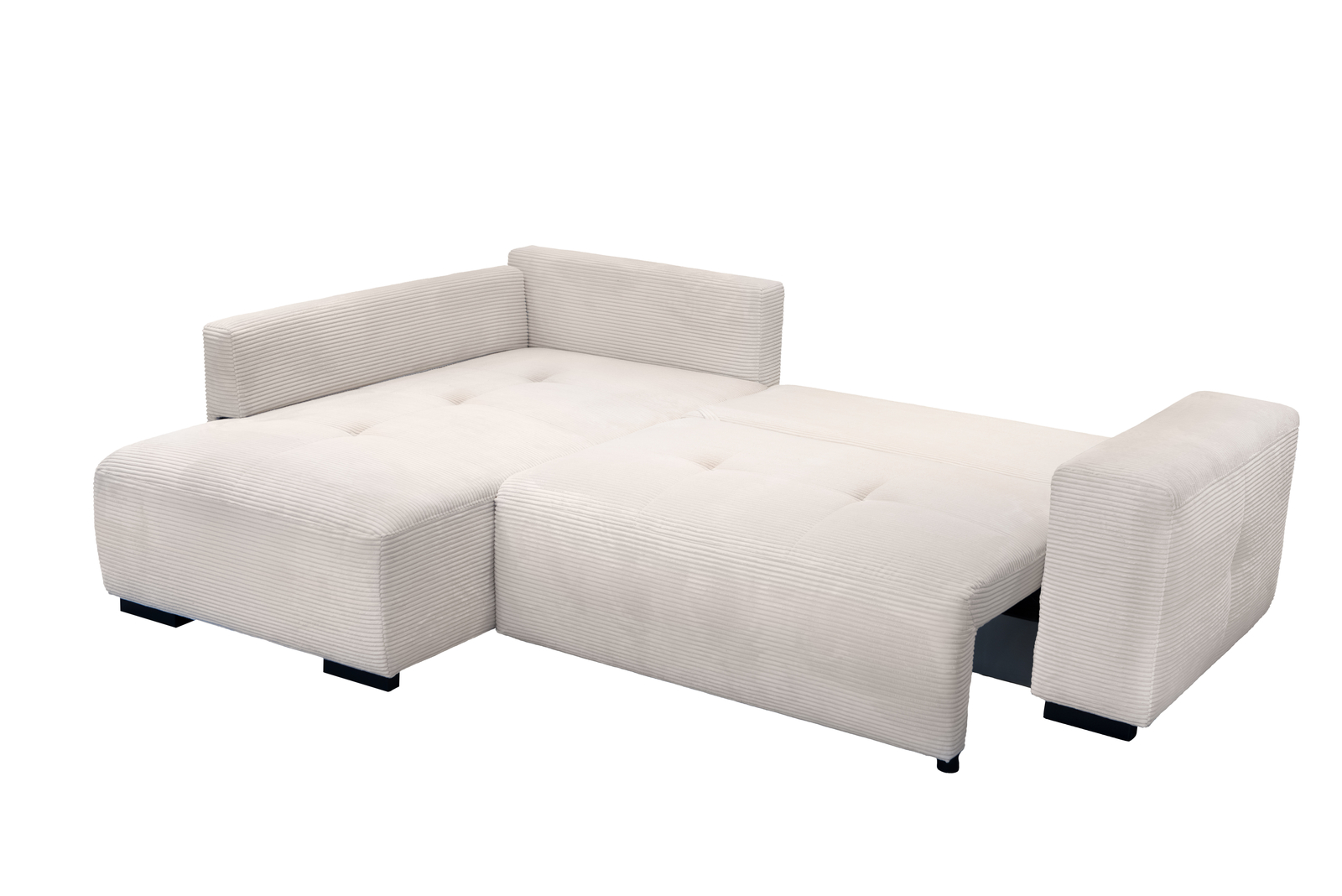 Cord Ecksofa Aprino mit Schlaffunktion & Bettkasten Cord Ecksofa Aprino mit Schlaffunktion & Bettkasten