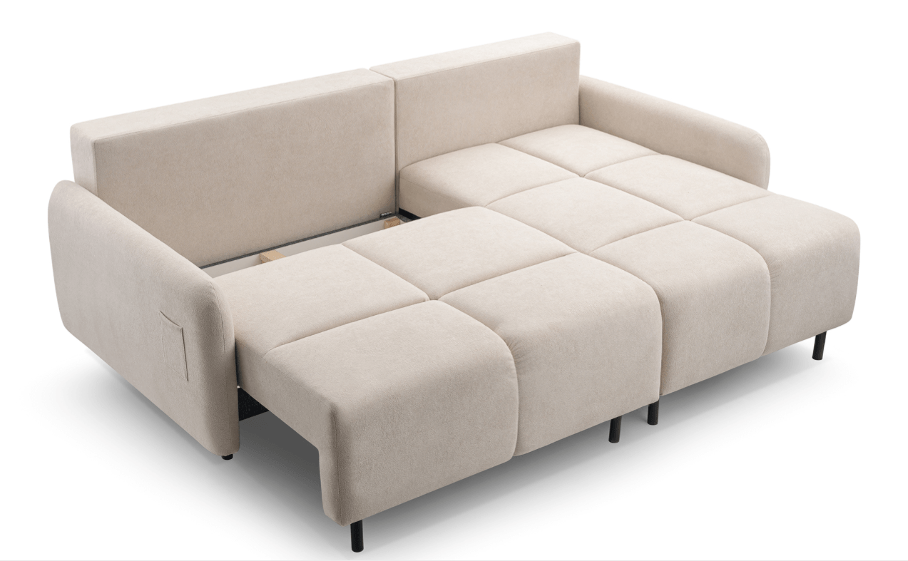 Ecksofa mit Schlaffunktion & Bettkasten Tiko Ecksofa mit Schlaffunktion & Bettkasten Tiko