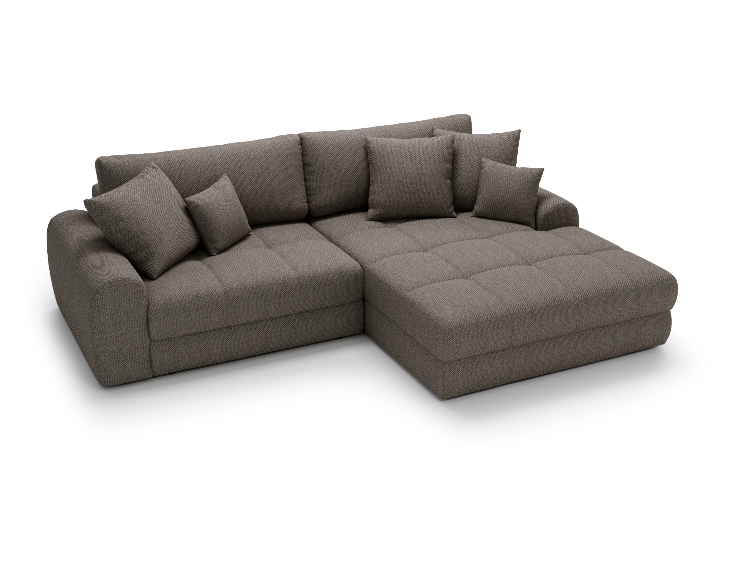 Ecksofa mit Schlaffunktion & Bettkasten Lorson