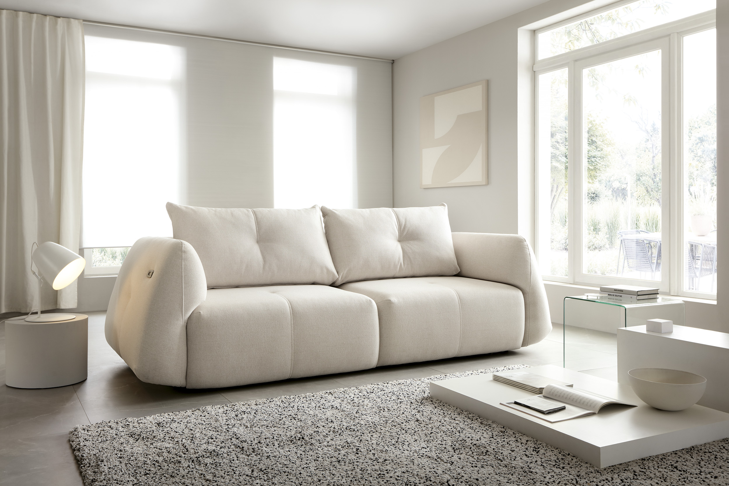 Sofa mit Sitztiefenverstellung Camira Sofa mit Sitztiefenverstellung Camira