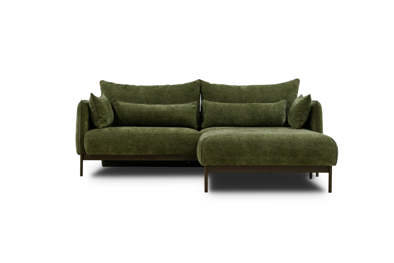 Schlafsofa Solero mit Polsterhocker