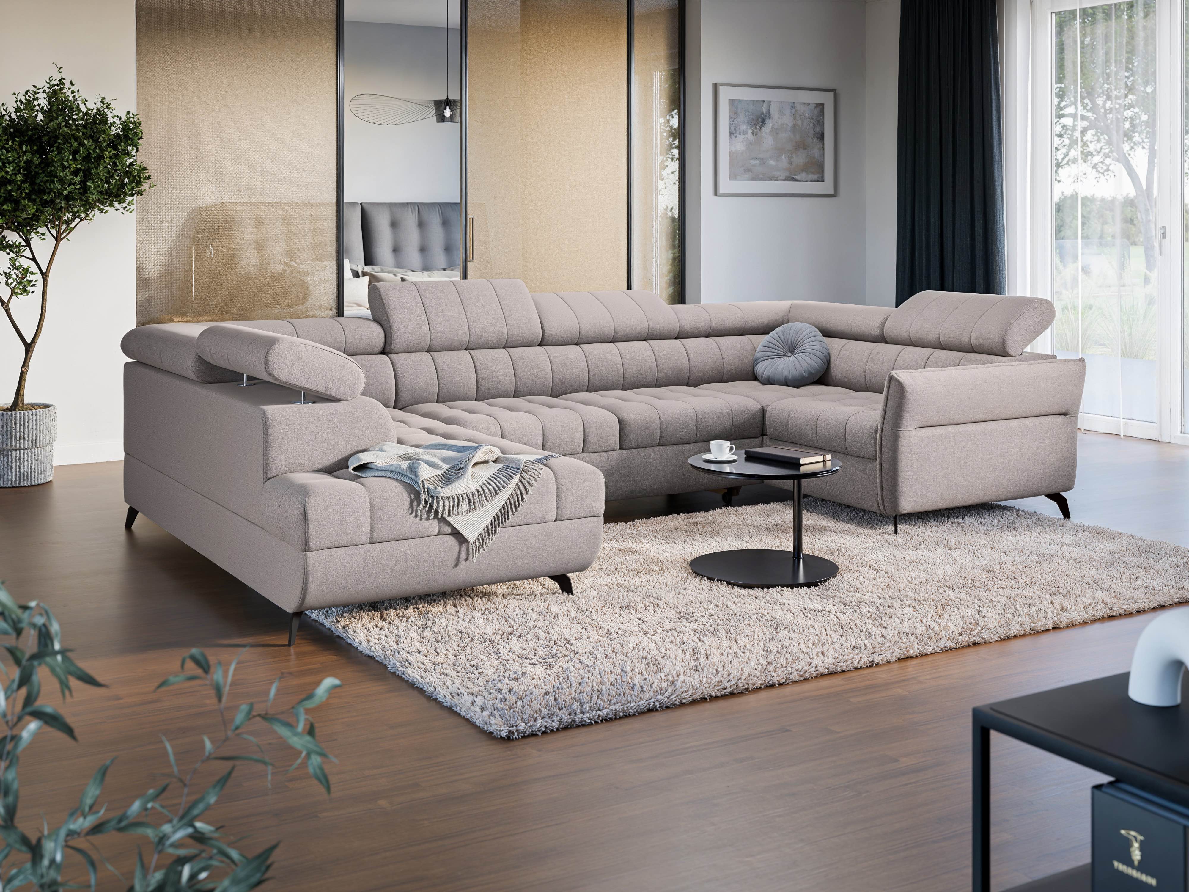 Wohnlandschaft mit Schlaffunktion Elarias 