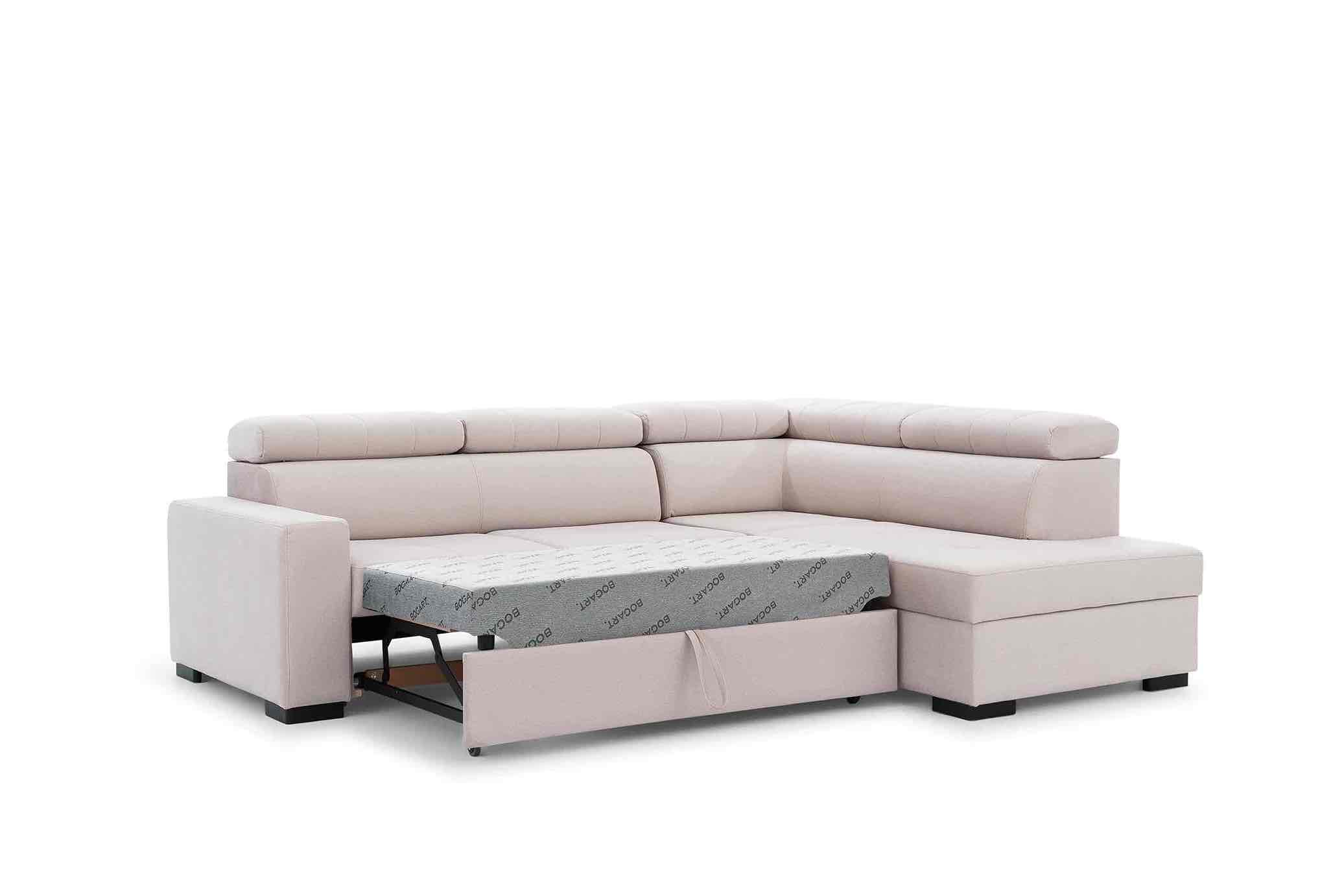 Ecksofa mit Schlaffunktion & Bettkasten MODENO Ecksofa mit Schlaffunktion & Bettkasten MODENO