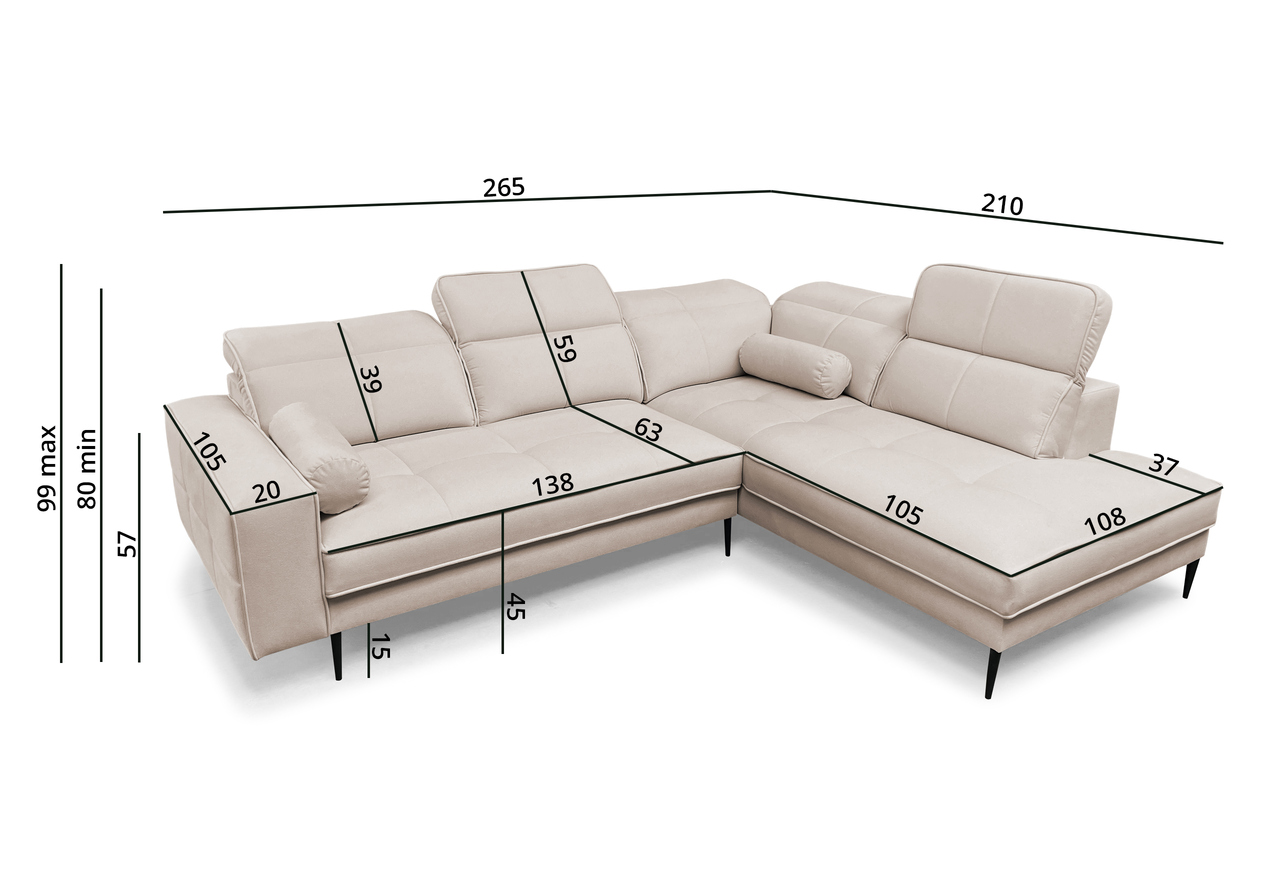 Ecksofa Monte Ecksofa Monte