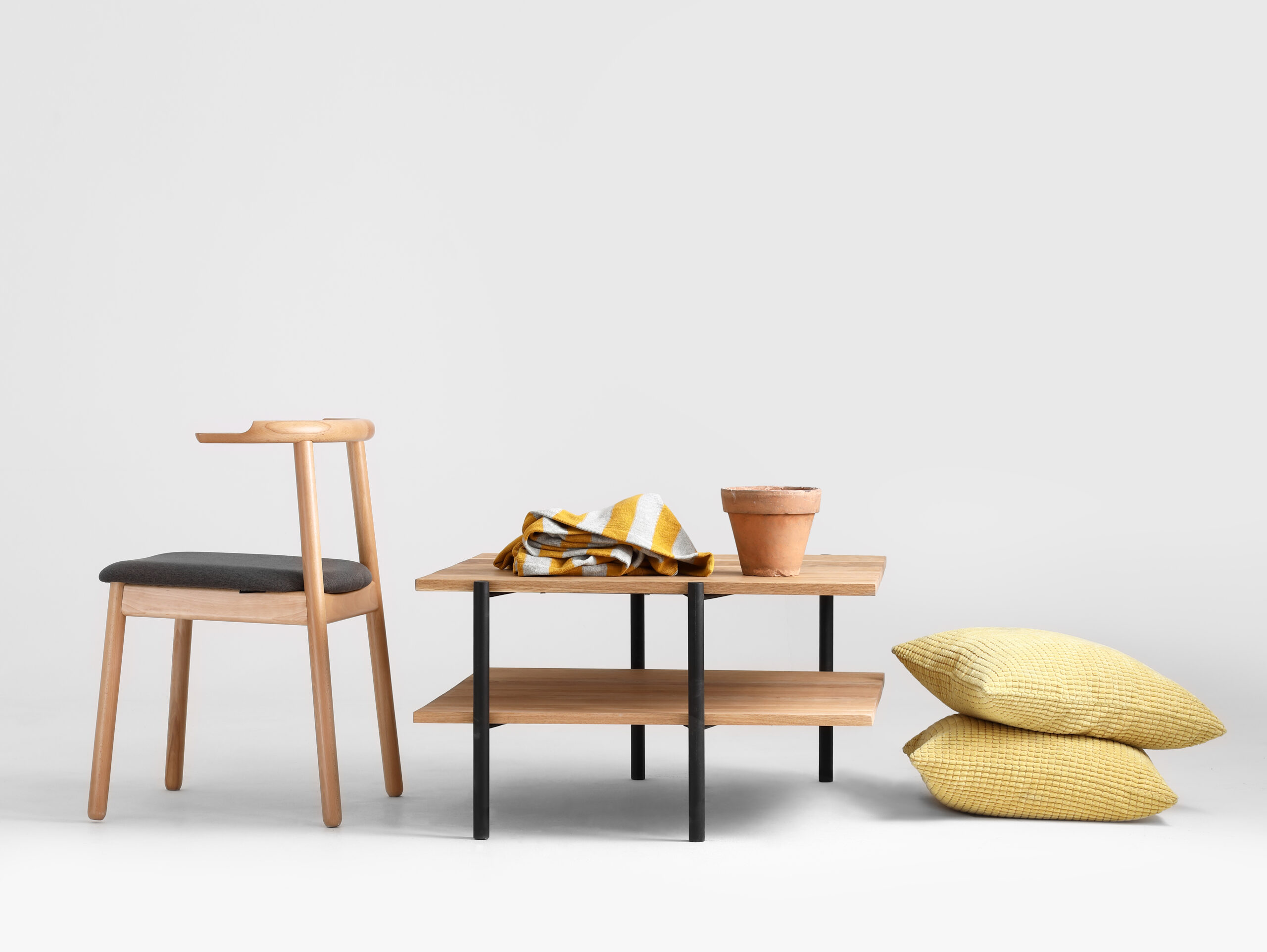 Couchtisch Eiche&Stahl Rave 80 Couchtisch Eiche&Stahl Rave 80