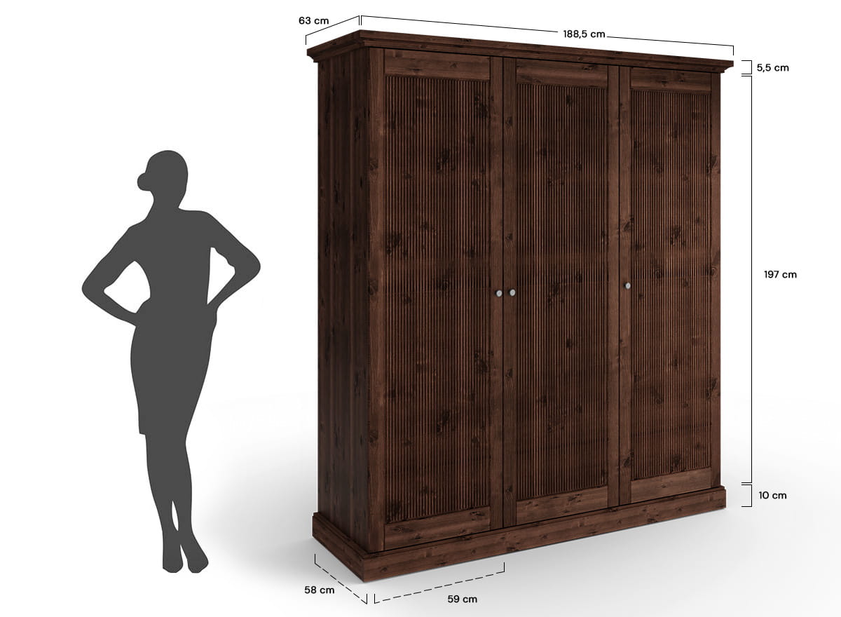 Kleiderschrank Rosella 3
