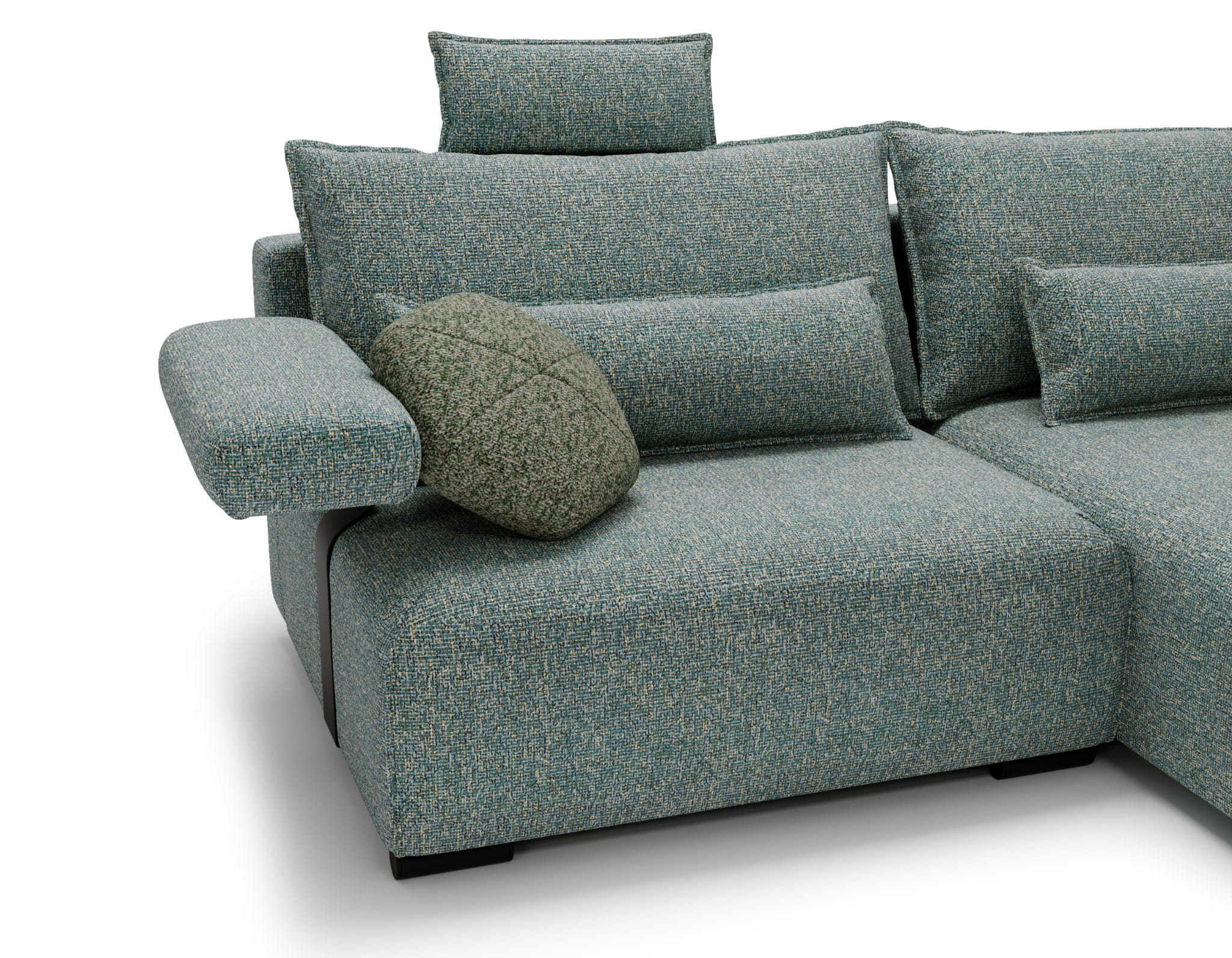 Ecksofa mit Schlaffunktion & Bettkasten Electro