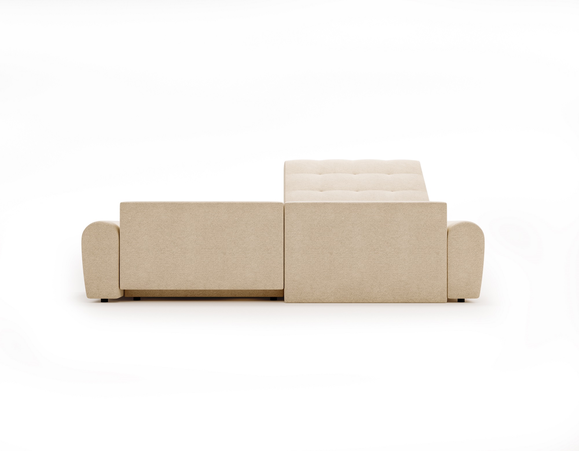 schlafsofa beige mit bettkasten 