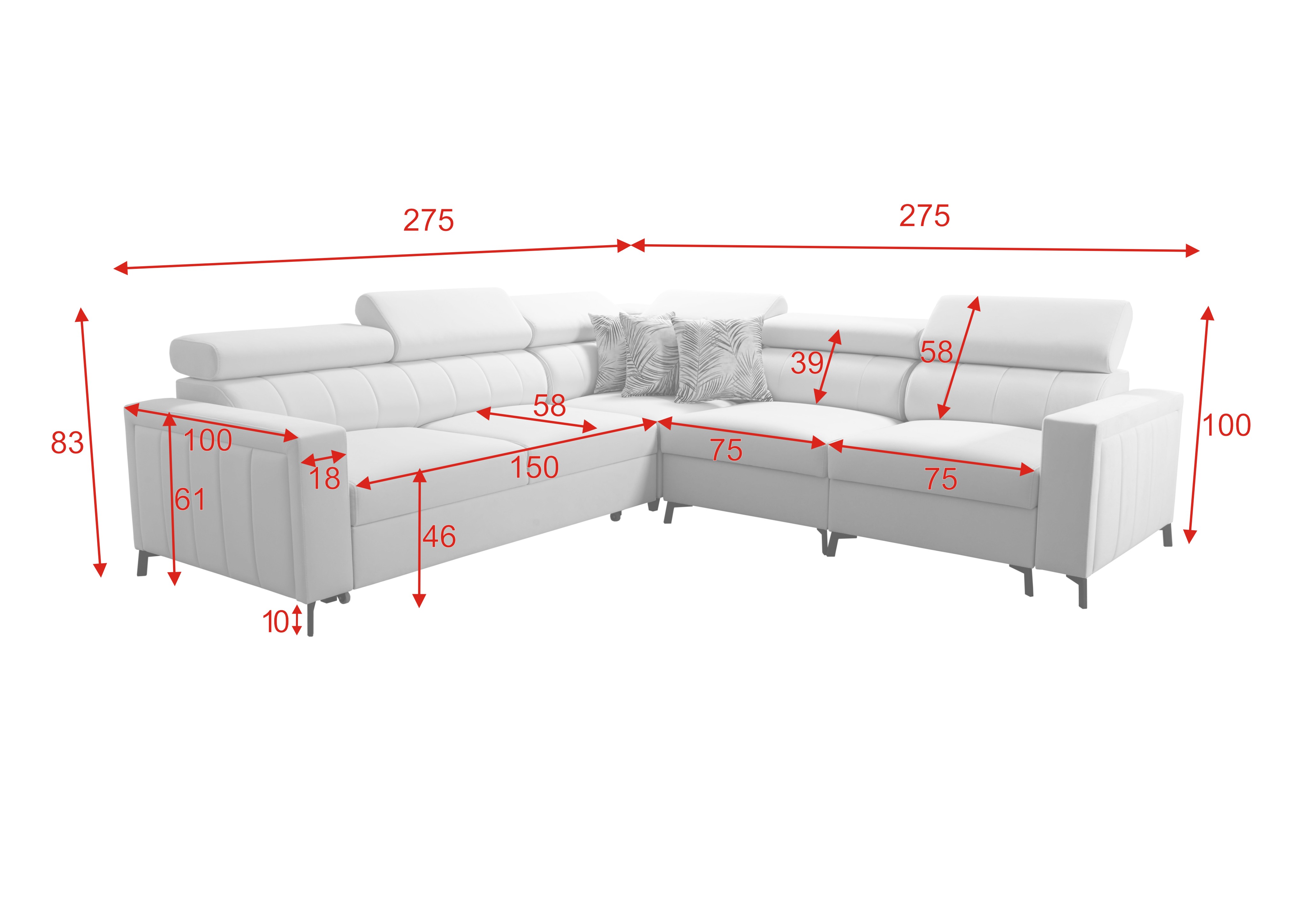 Eckschlafsofa Baltico IV