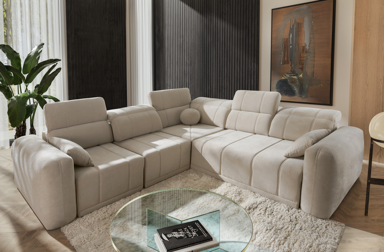 Eckschlafsofa Leonardo L2