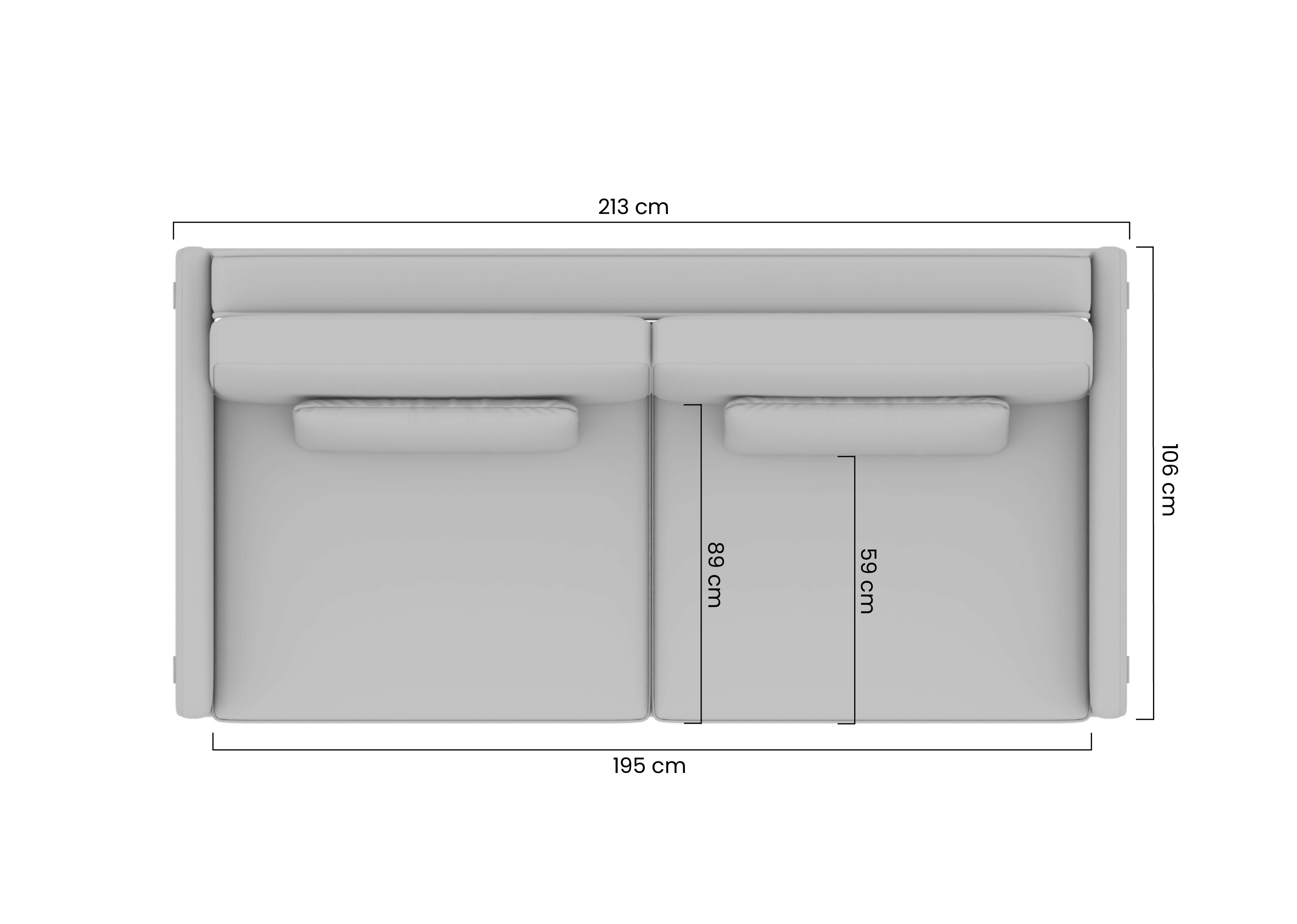 Schlafsofa mit Bettkasten Meloria Schlafsofa mit Bettkasten Meloria