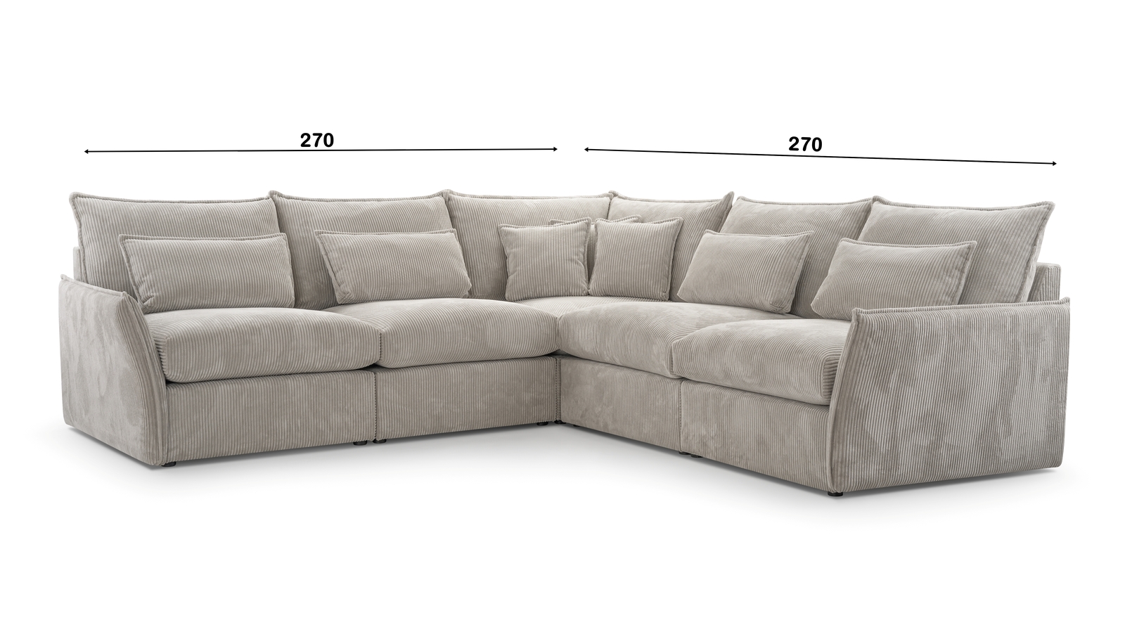 cord Ecksofa modular Eldorado