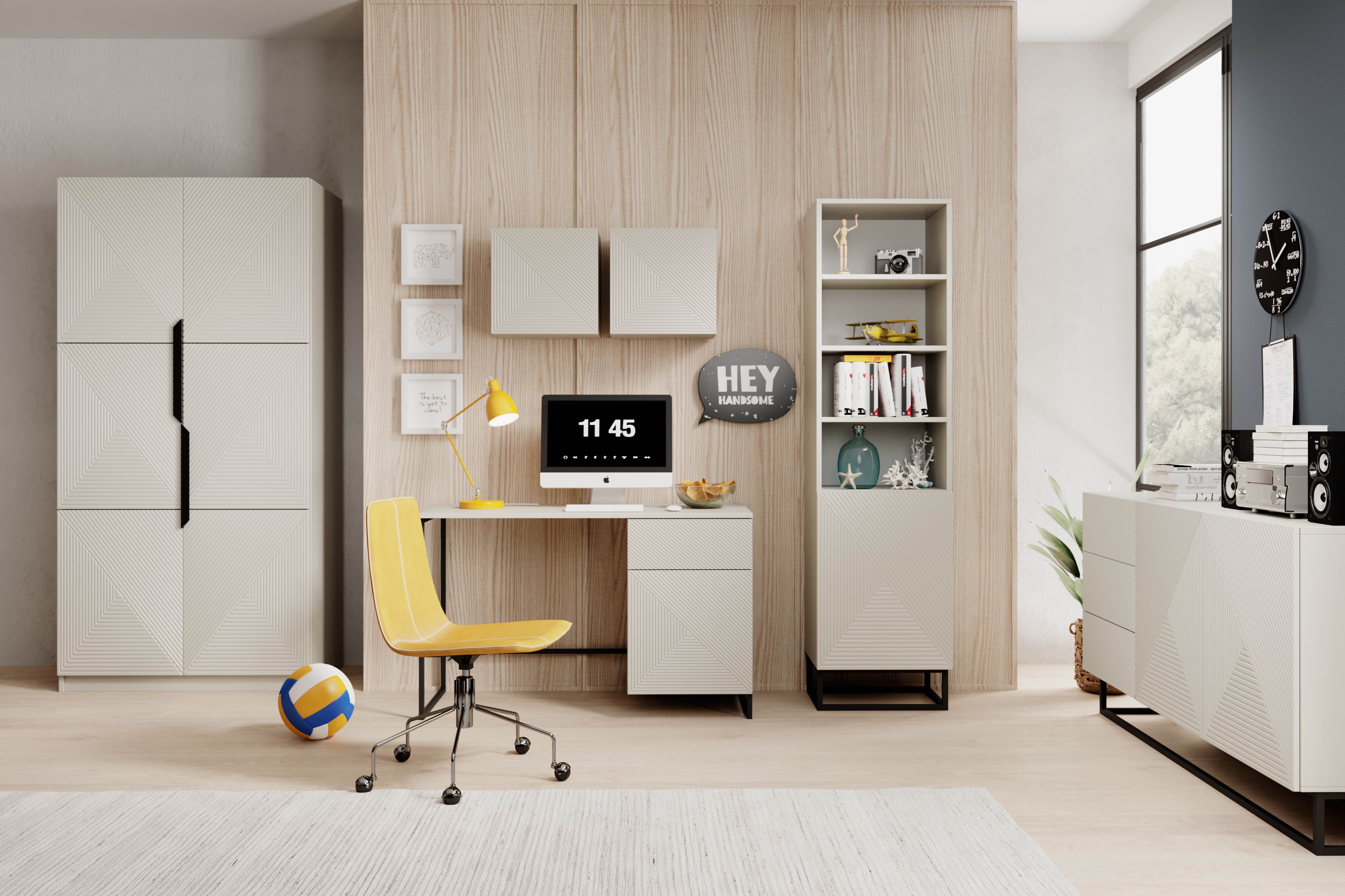 Kleiderschrank beige Asha