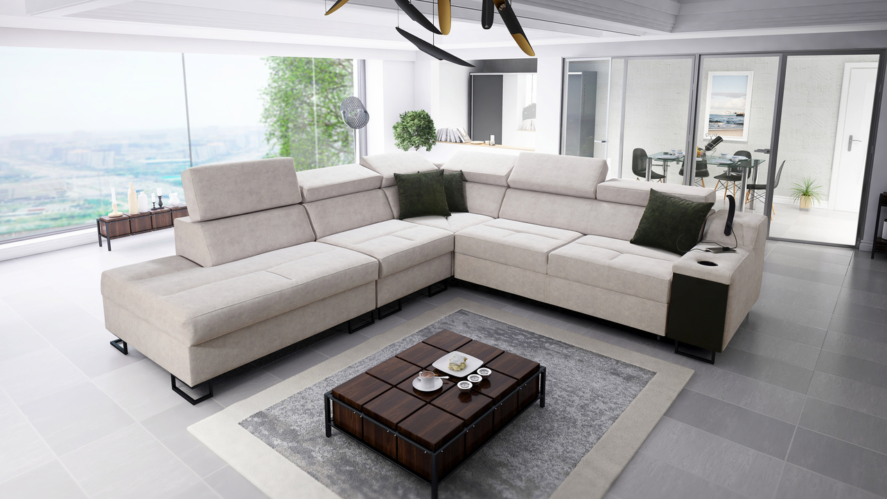 Eckschlafsofa Alicante IX