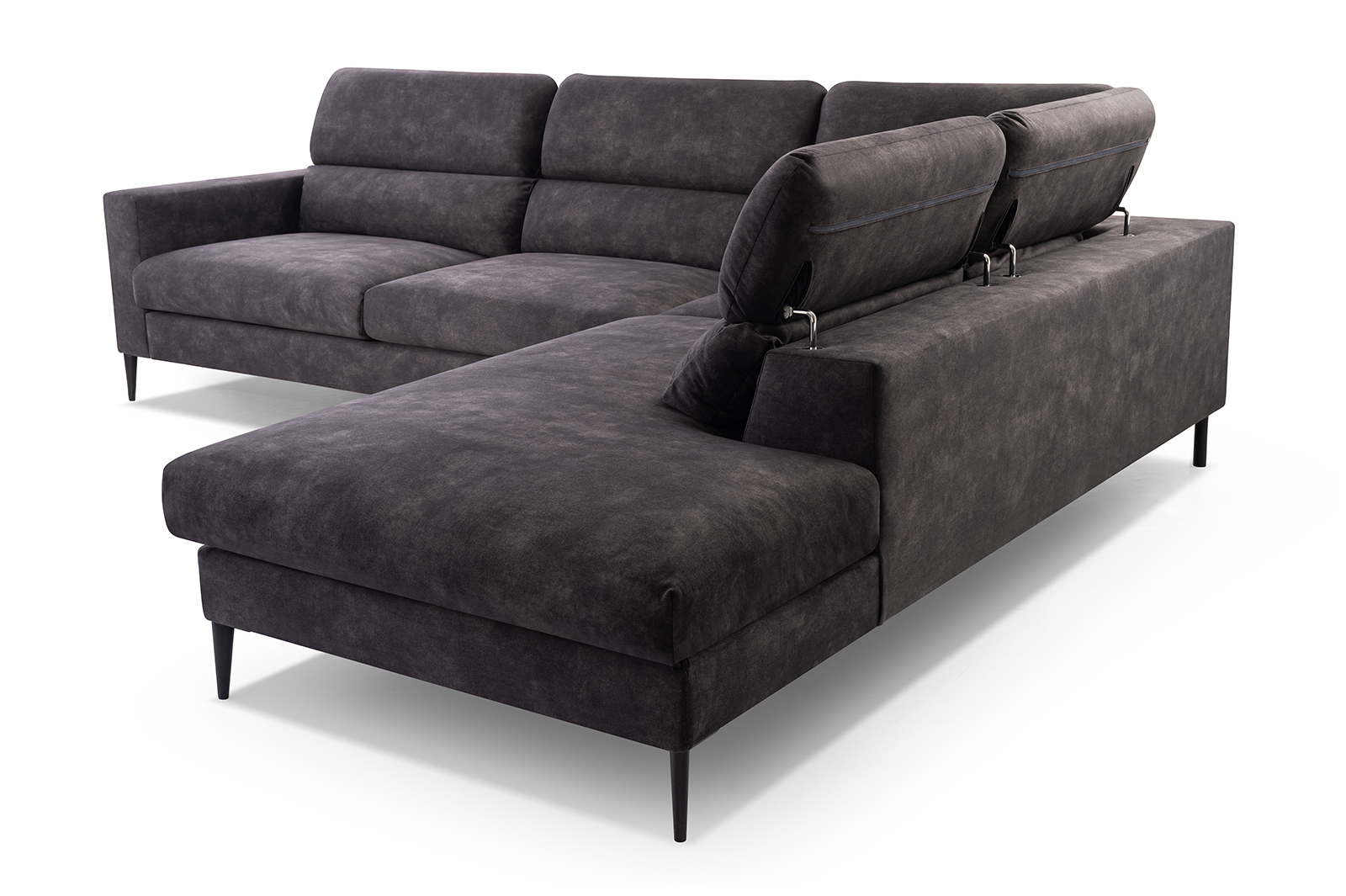 Sofa L-Form Cayenne braun