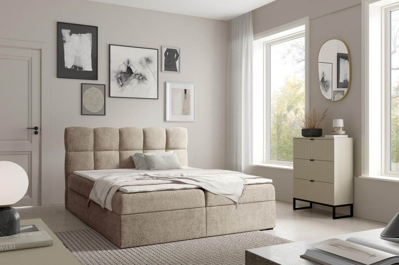 Boxspringbett 160x200 Coral Boxspringbett 180x200 Coral