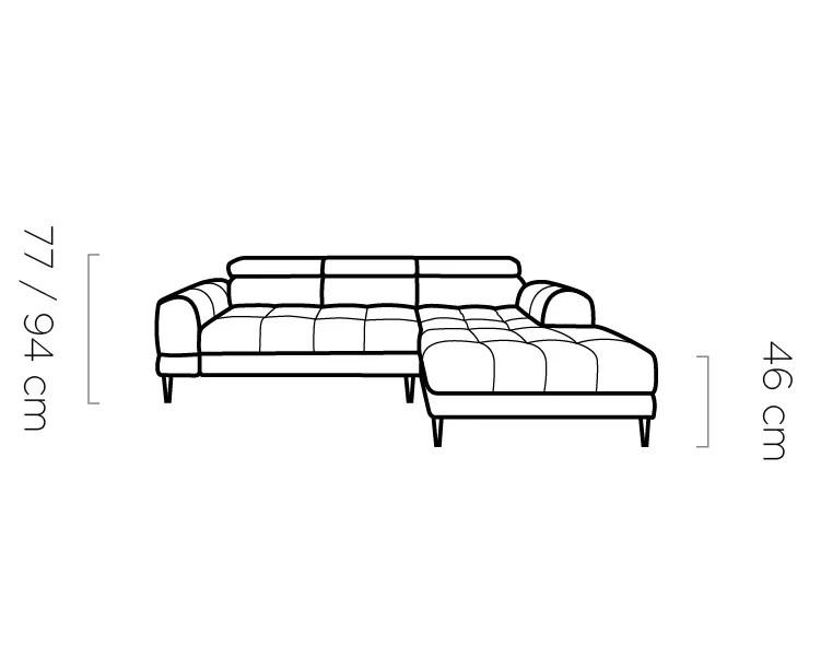 Ecksofa mit Schlaffunktion Terra Ecksofa mit Schlaffunktion Terra