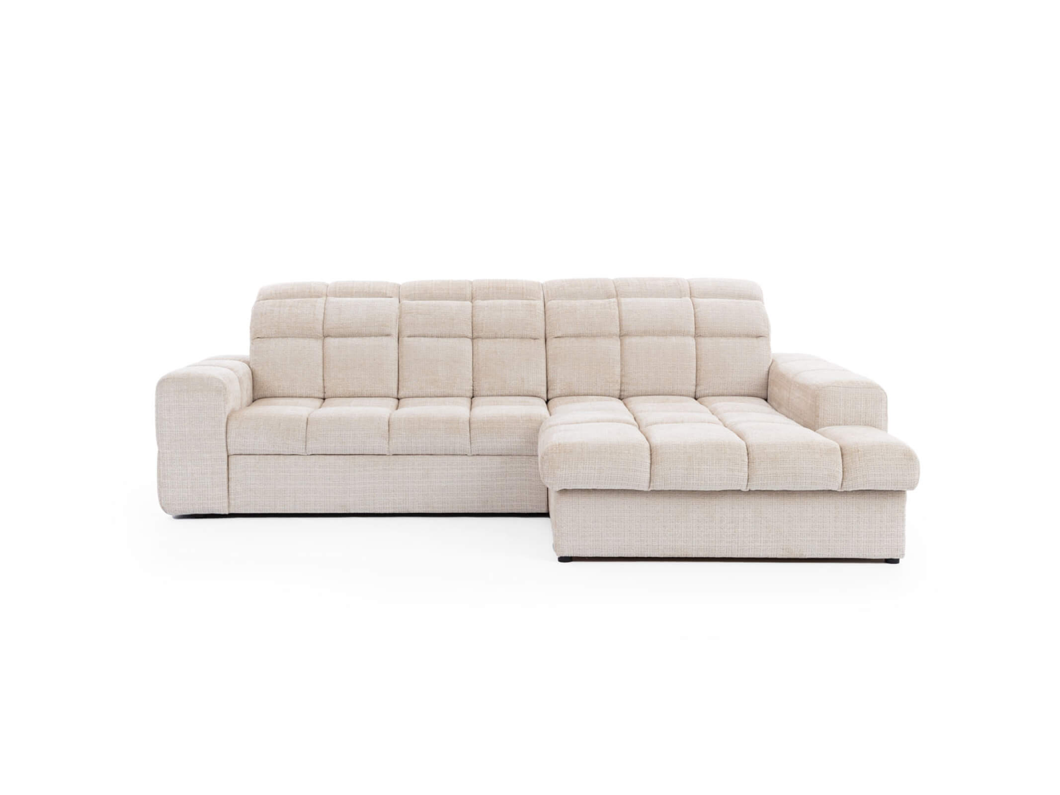 Ecksofa mit Schlaffunktion & Bettkasten LEA