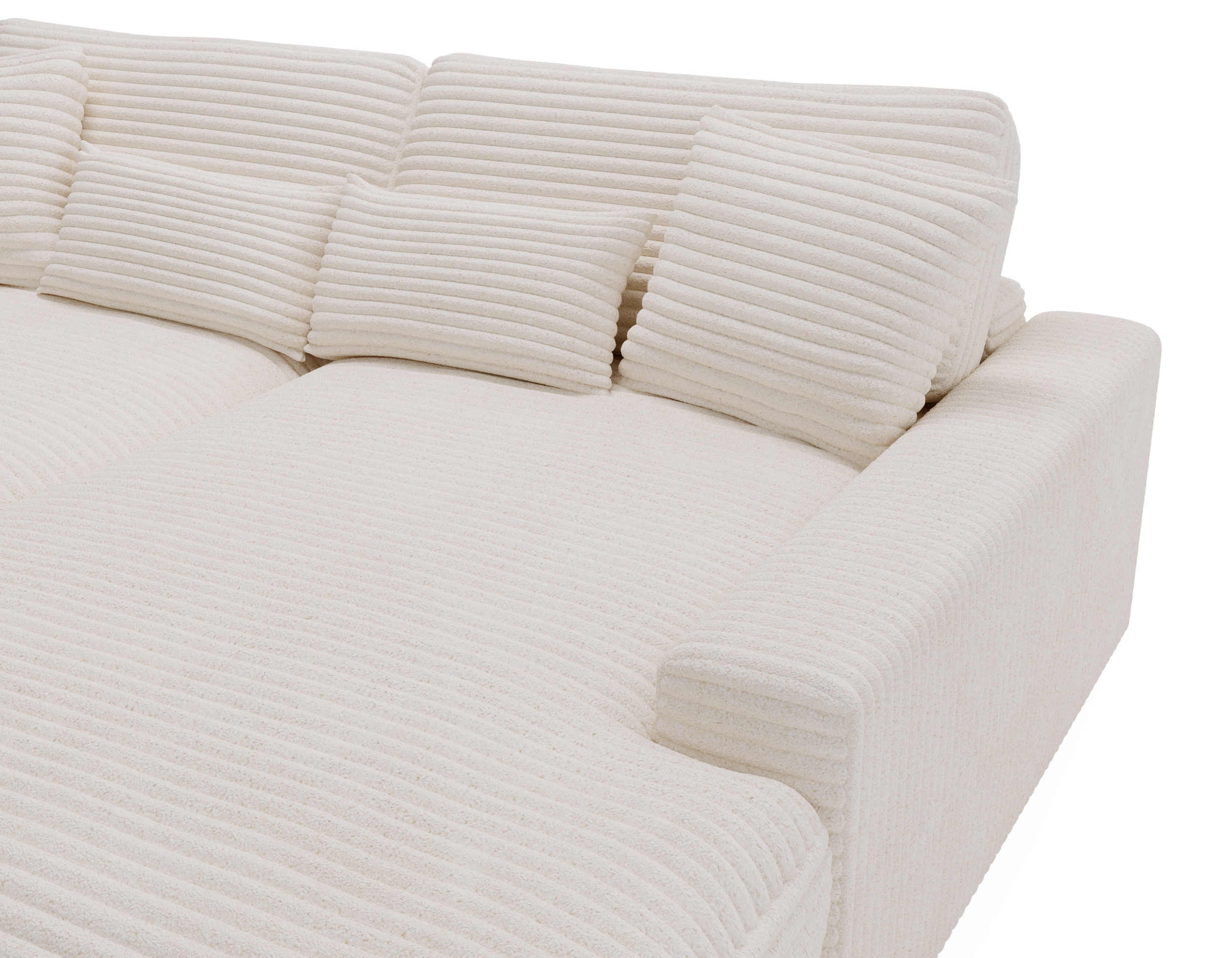 Bigsofa CORD BEIGE Happy Bigsofa CORD BEIGE Happy