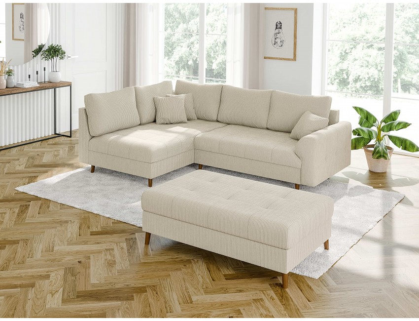 Ecksofa Cord Ariella