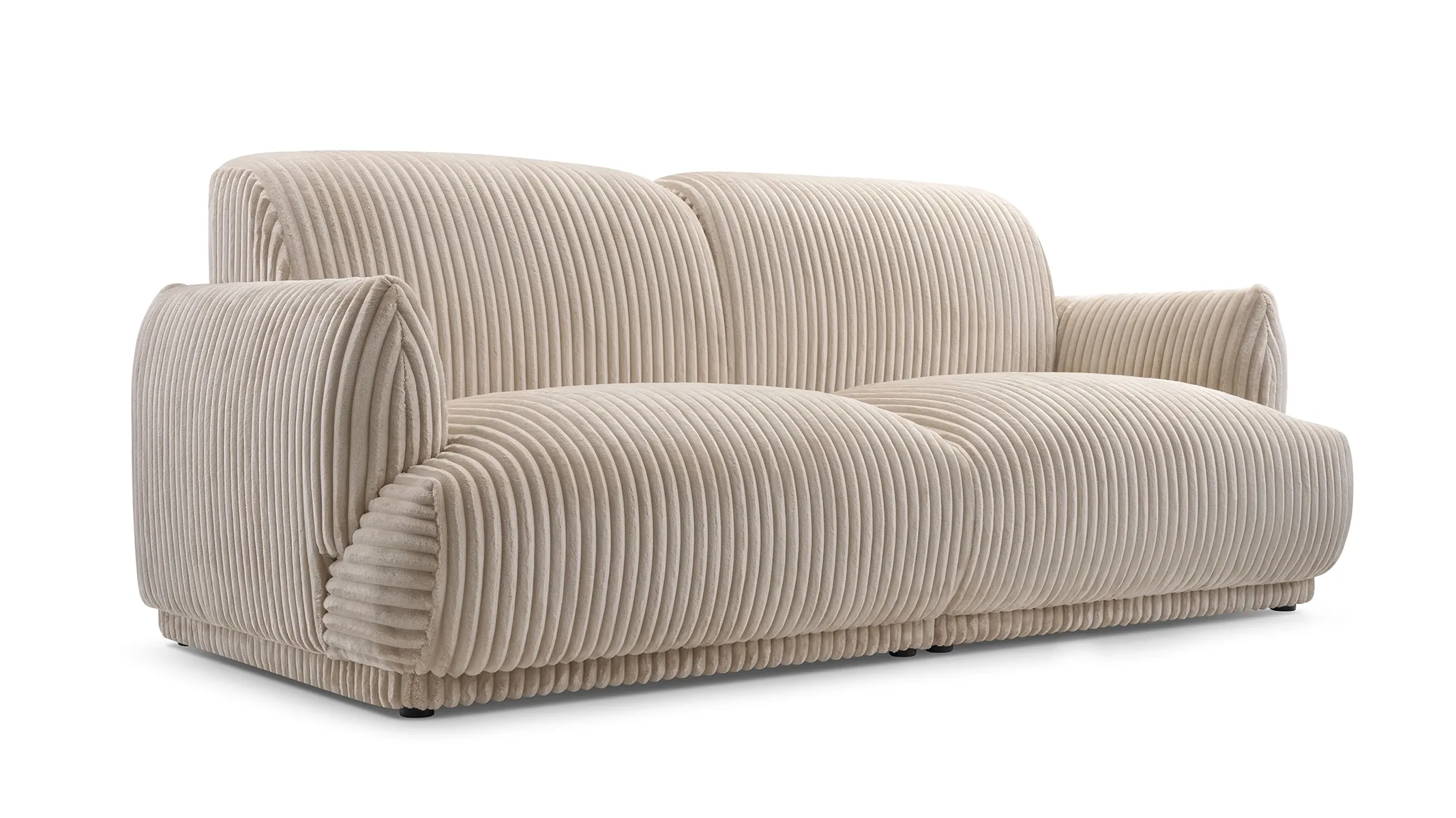 Cord Sofa Colas - 206 cm
