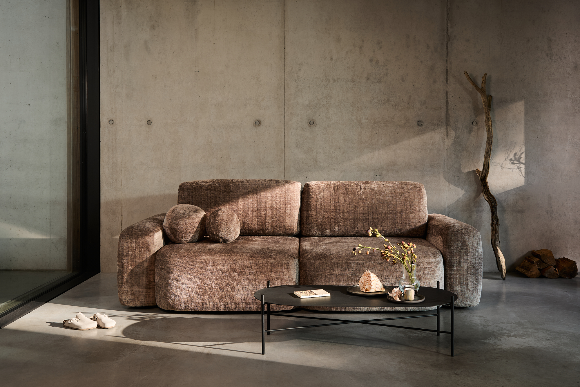 Schlafsofa mit Bettkasten Riccione Schlafsofa mit Bettkasten Riccione