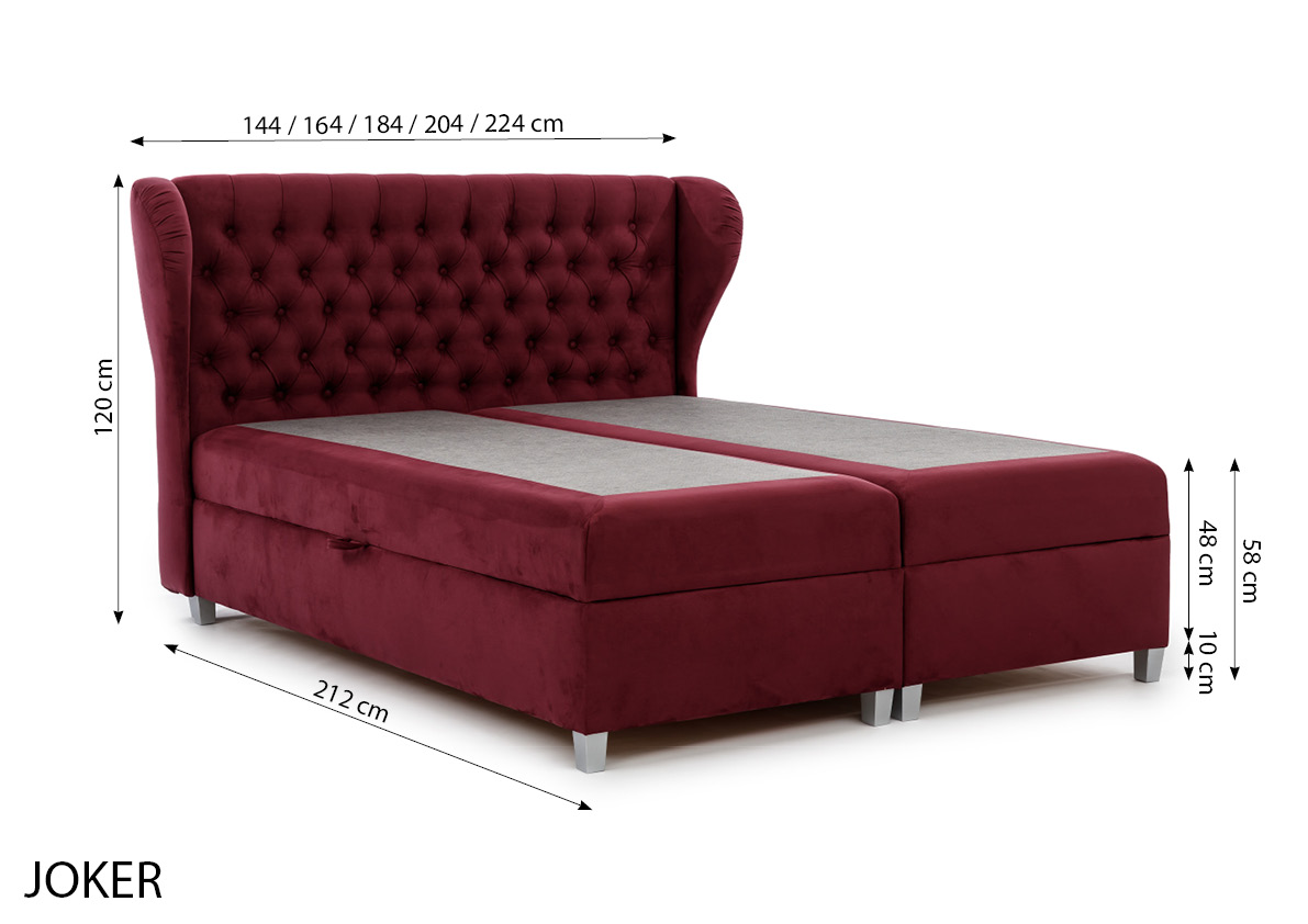 Chesterfield Boxspringbett Joker