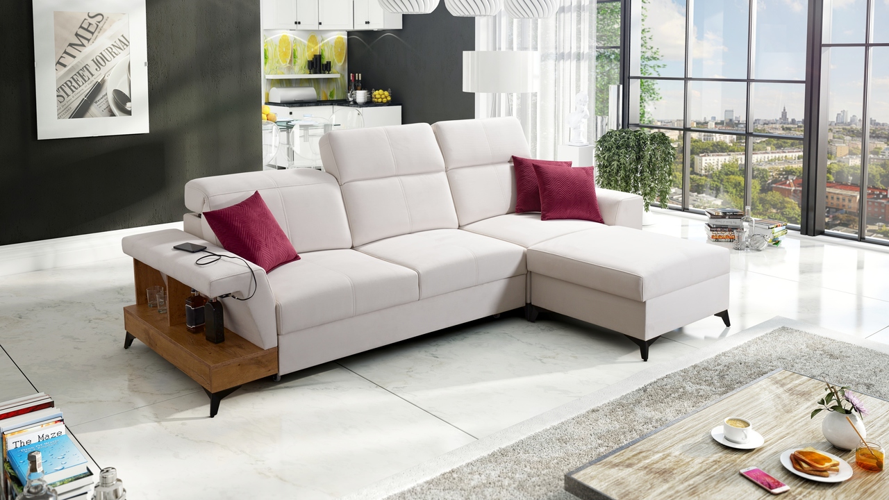 Eckschlafsofa Belutti mini