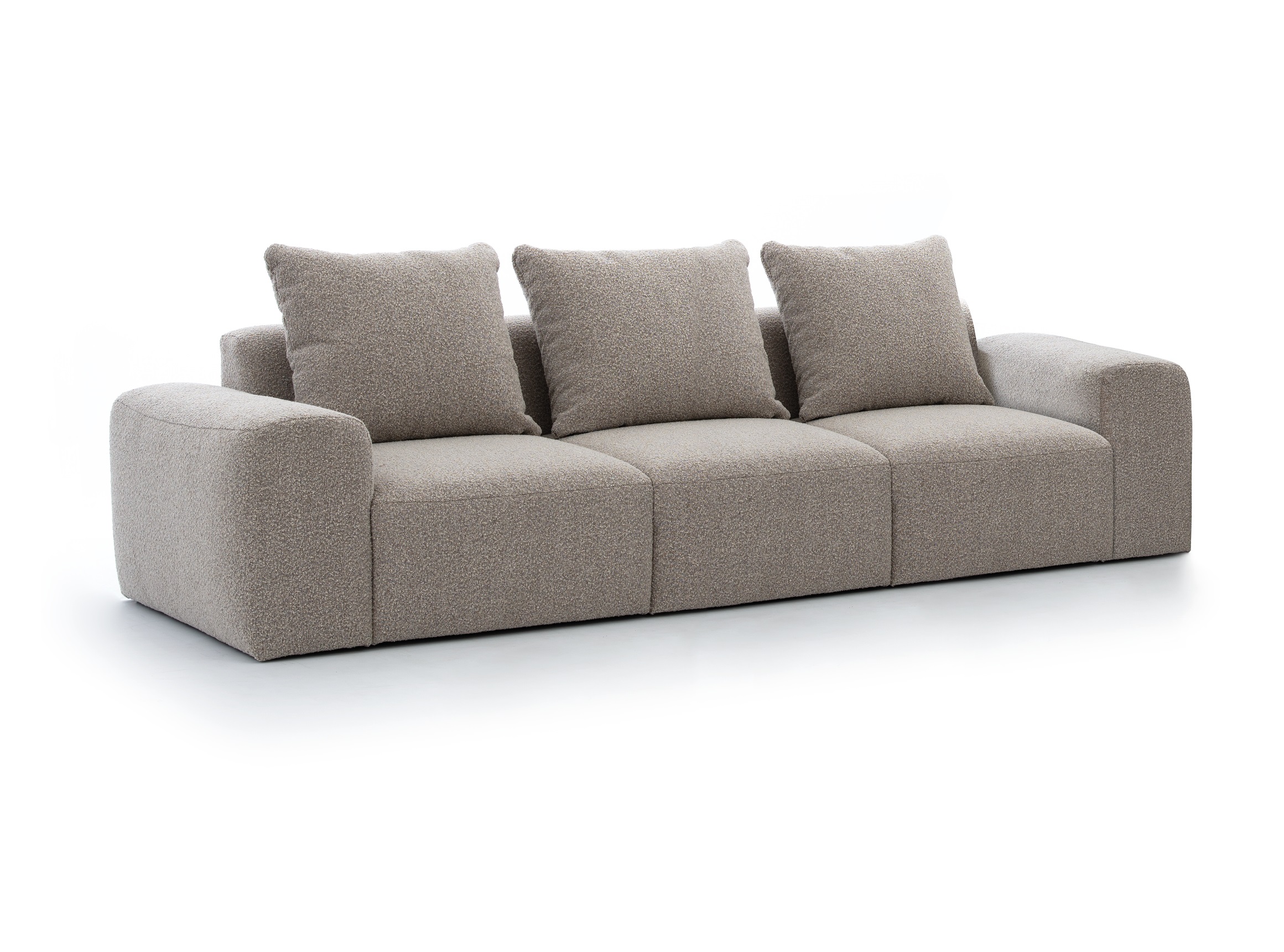 Boucle Sofa Art 3-Sitzer
