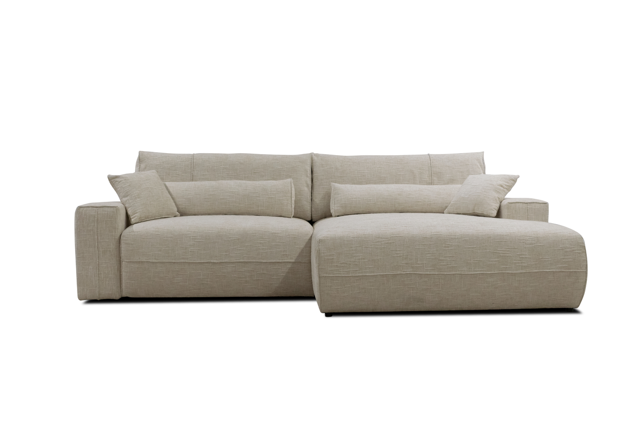 Eckschlafcouch mit Bettkasten Derio 