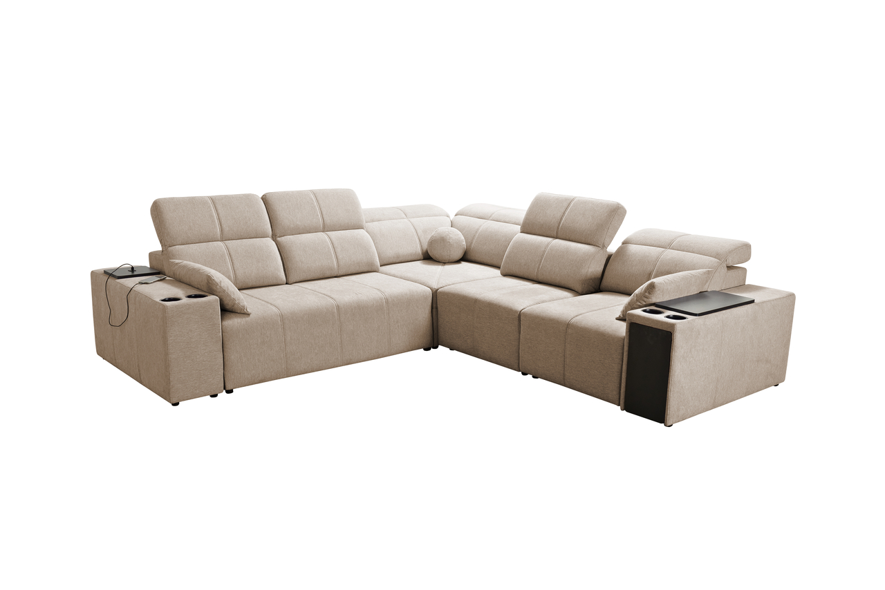 Ecksofa mit Relaxfunktion Lagos LUX