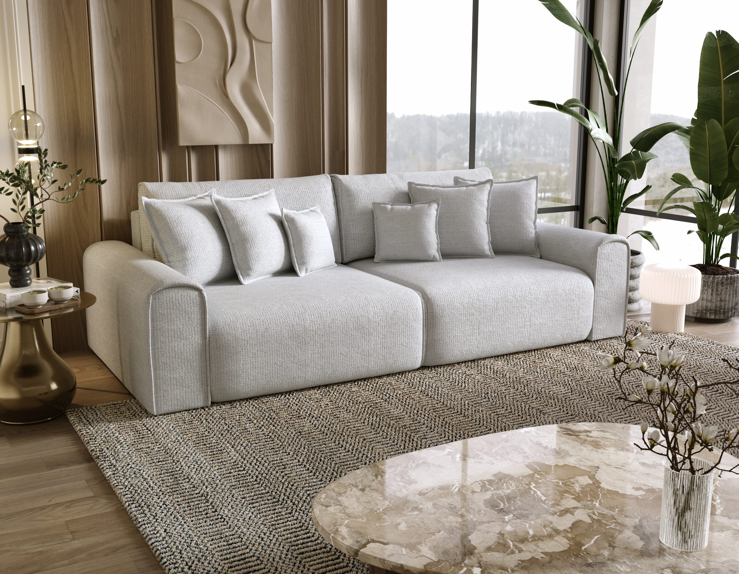 Bigsofa mit Schlaffunktion Venus