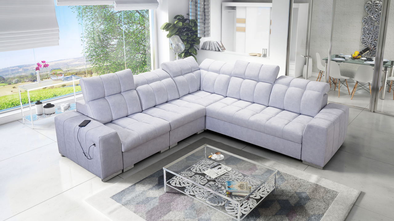 Eckschlafsofa Pagano L2