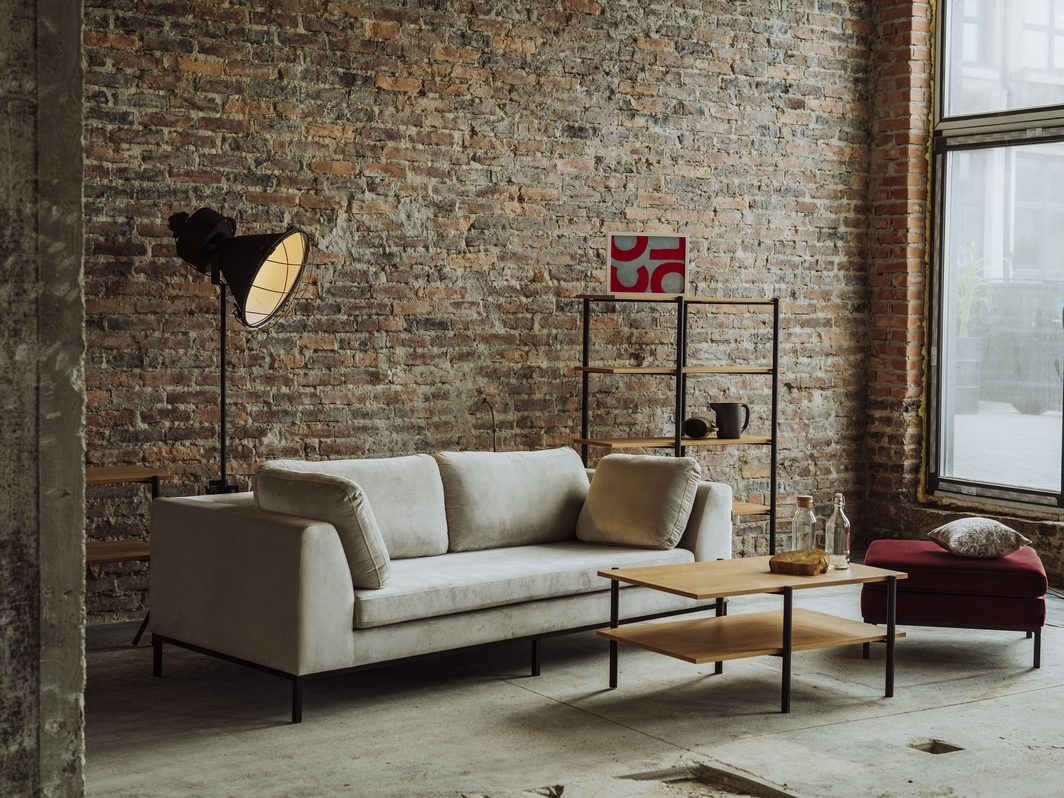 Couchtisch Eiche&Stahl Rave Couchtisch Eiche&Stahl Rave