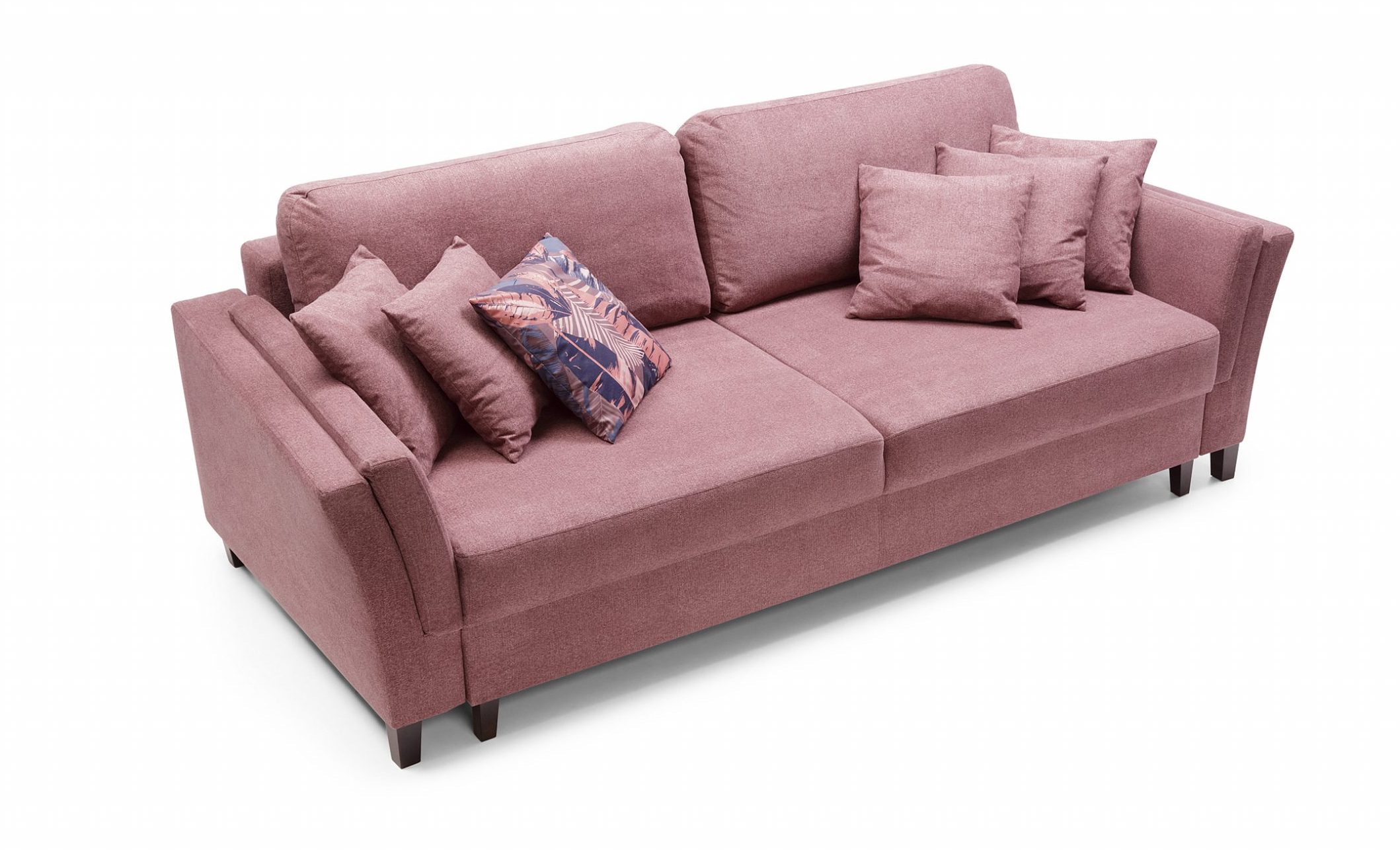 Bigsofa mit bettkasten York sofa rosa
