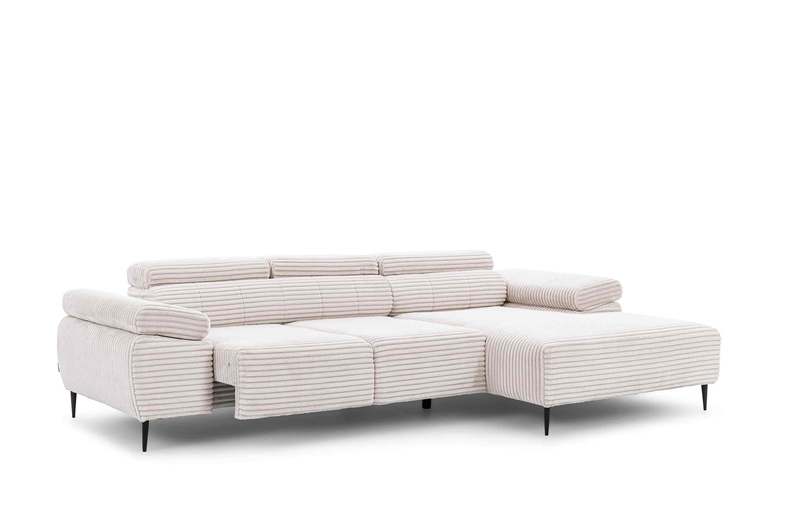 Ecksofa mit Elektrische Sitztiefenverstellung Taloria mini Ecksofa mit Elektrische Sitztiefenverstellung Taloria mini