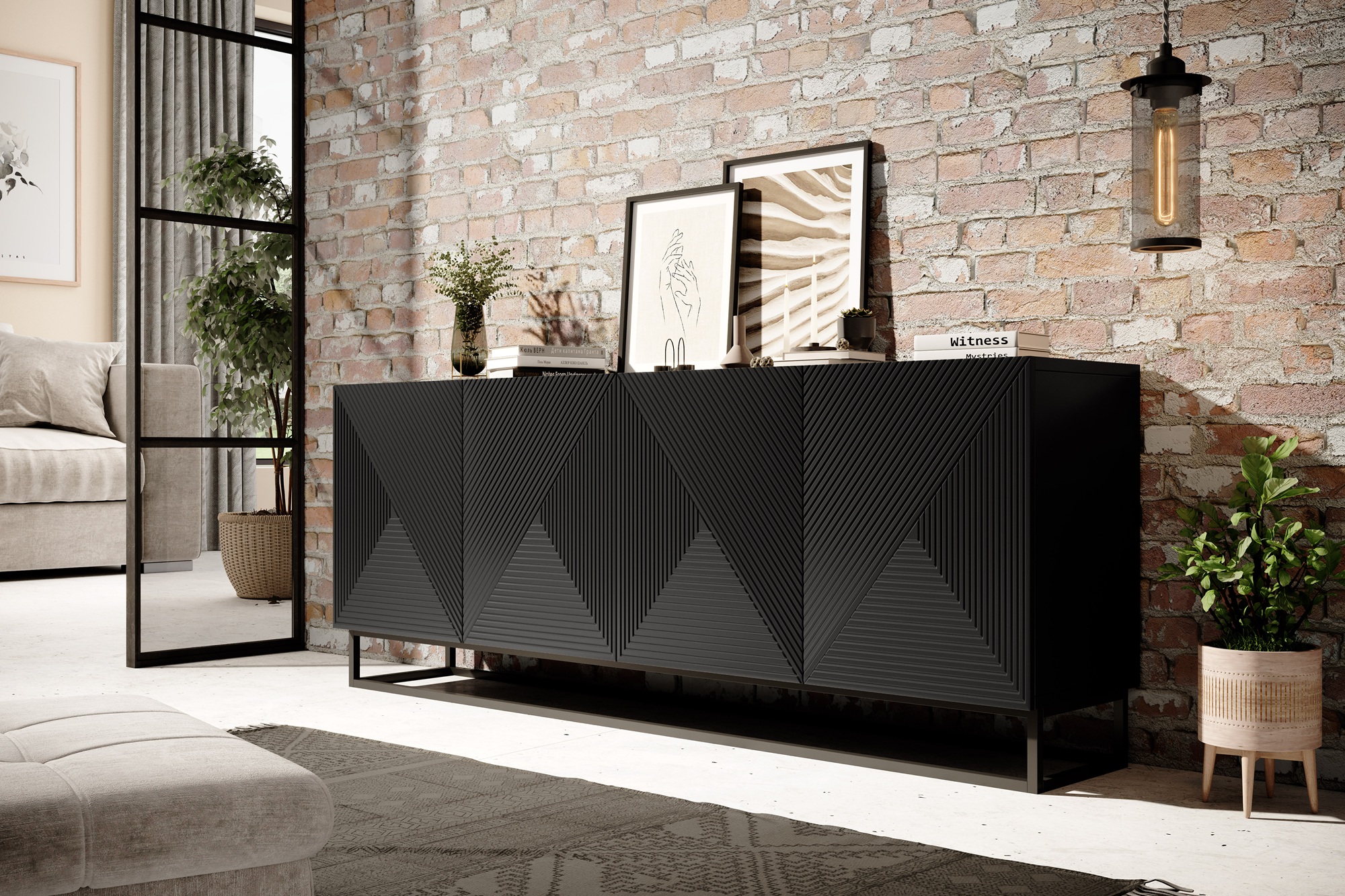 Sideboard schwarz